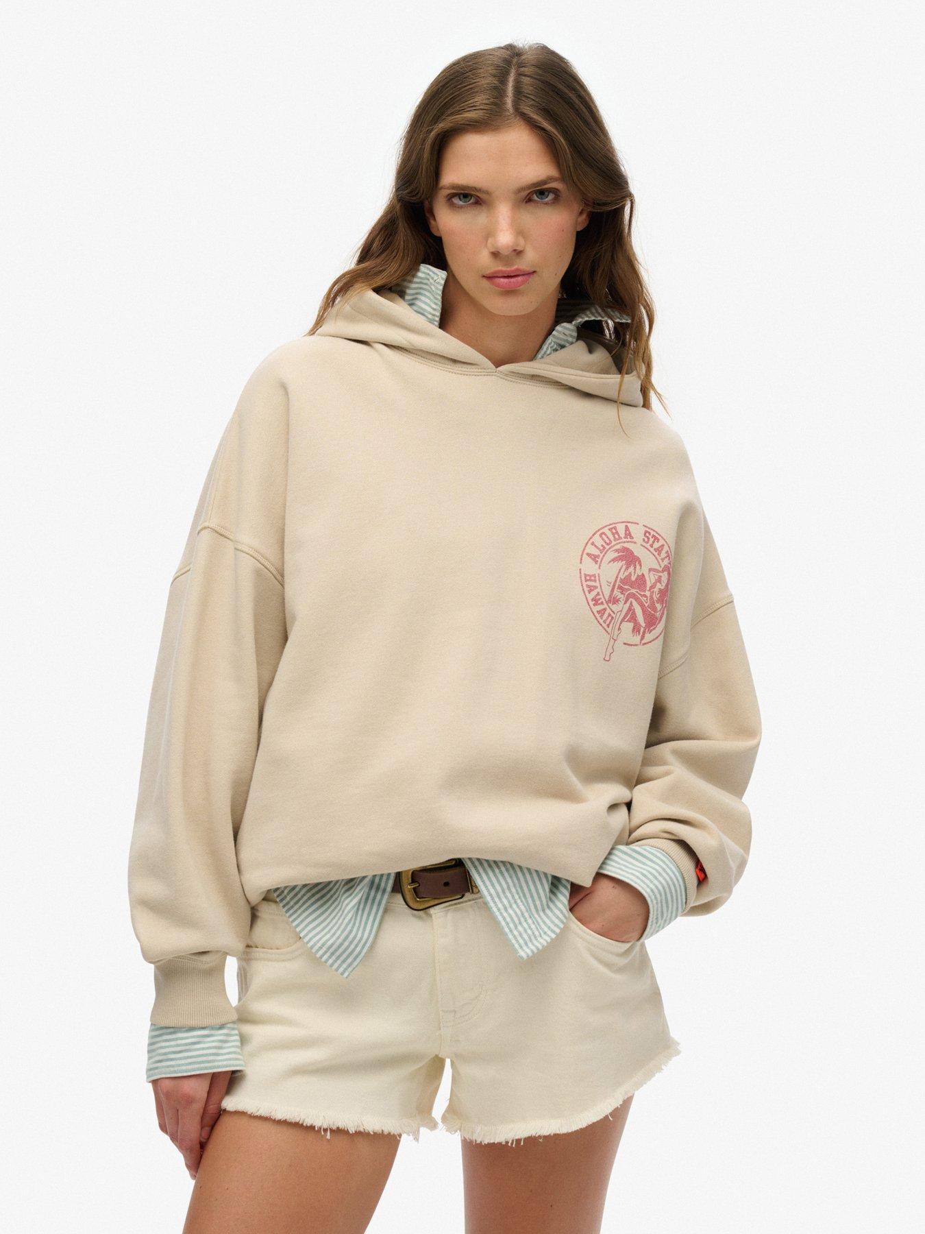 undefined Lo-Fi Outdoor Oversized Hoodie - Grey