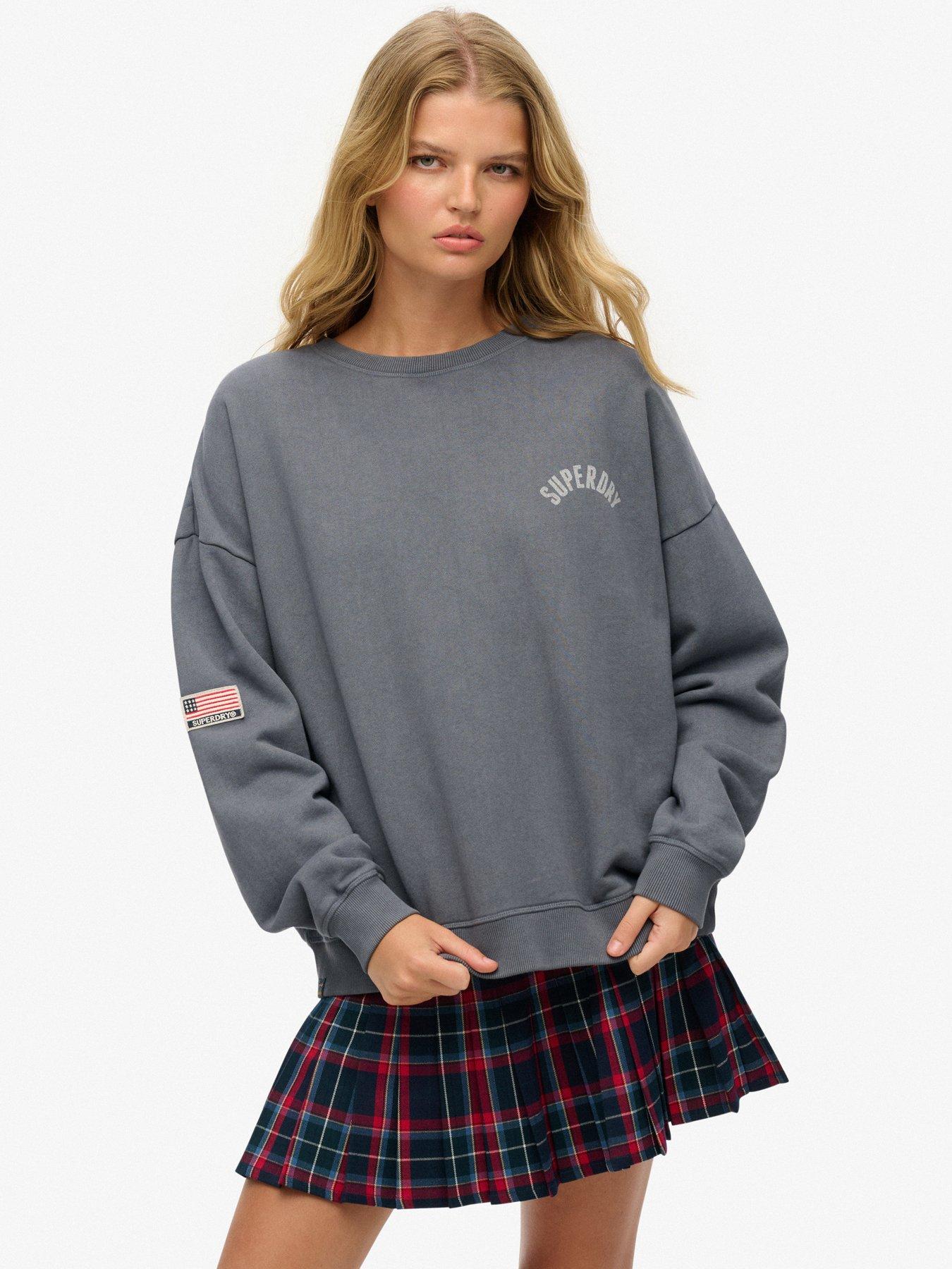 undefined Athletic Essentials Printed Crew Sweatshirt - Multi