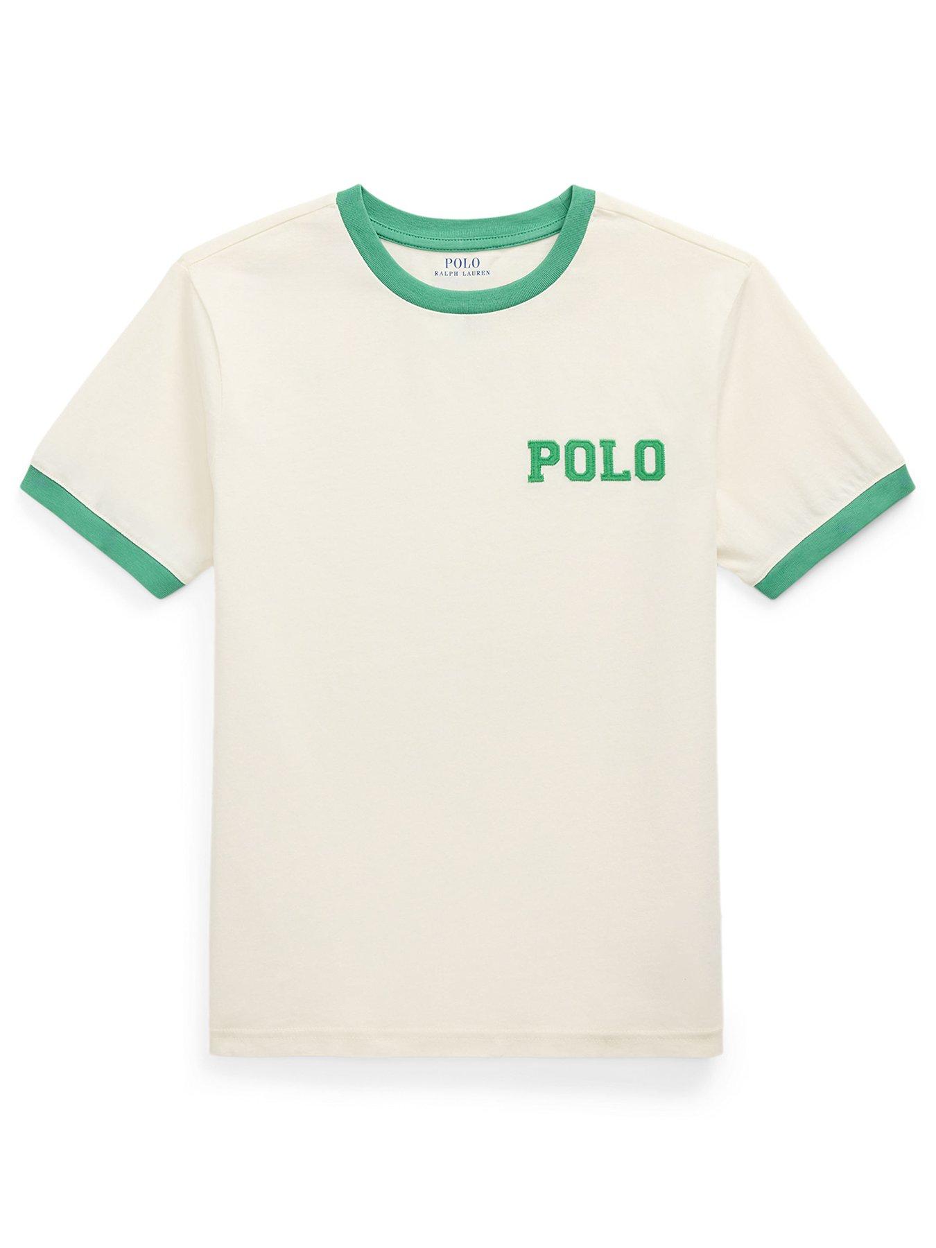 undefined Boys Short Sleeve T-Shirt - Cream