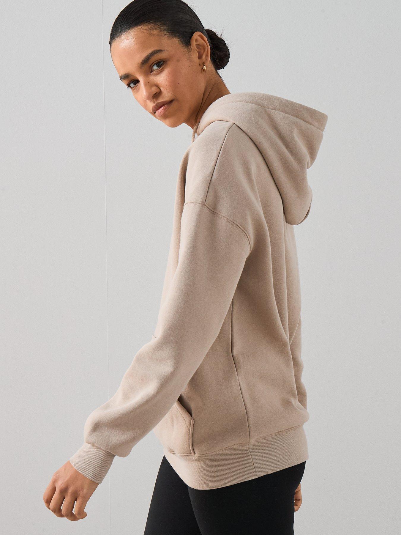 Image 5 of 6 of The Very Collection Oversized Essential Hoody - Taupe