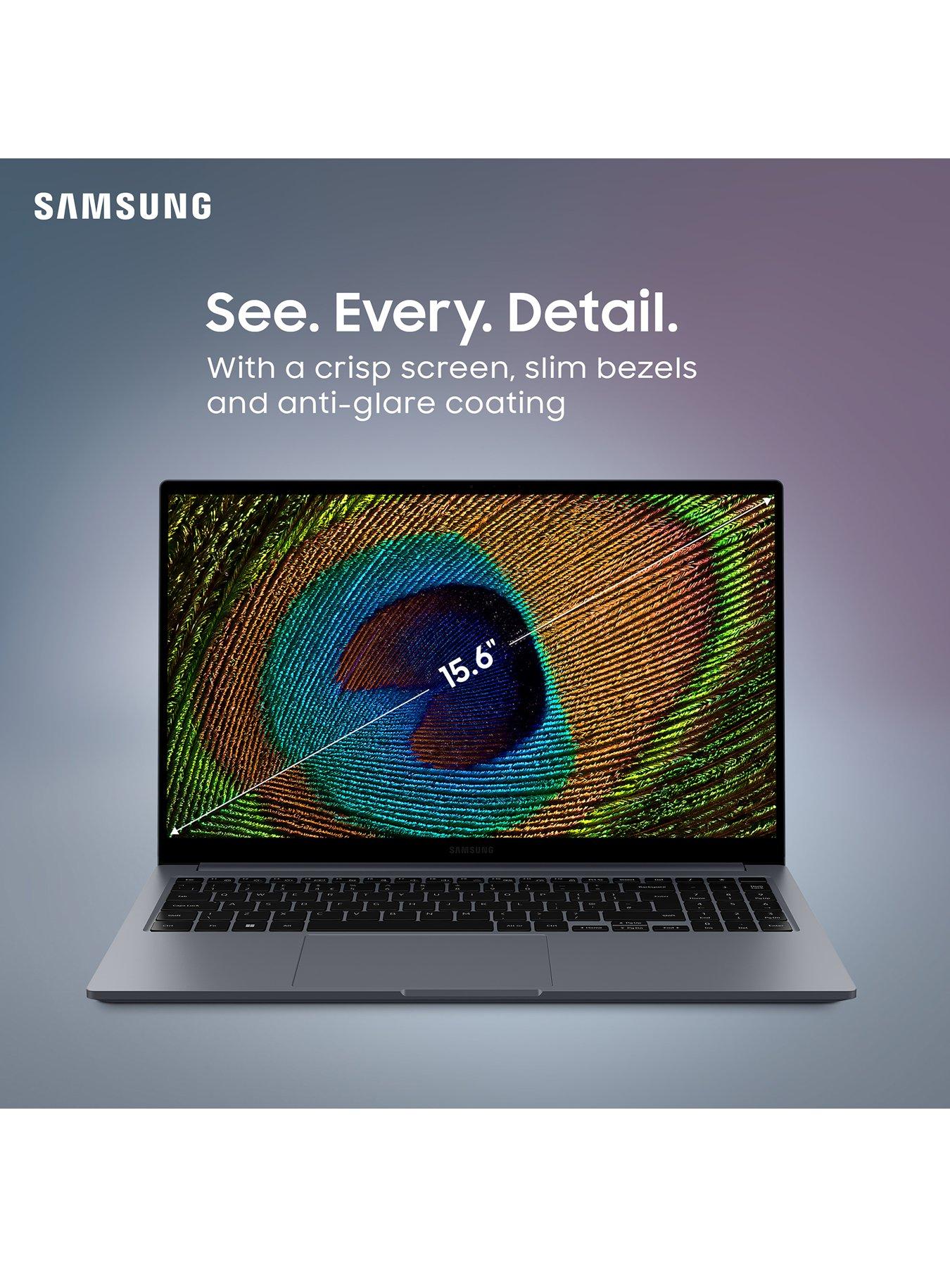 Image 5 of 7 of Samsung Galaxy Book4 (2024) - 15.6in, Intel Core&nbsp;5,&nbsp;8GB RAM, 256GB Storage - Grey with M365 Personal and Norton 360 Included (12 mths)