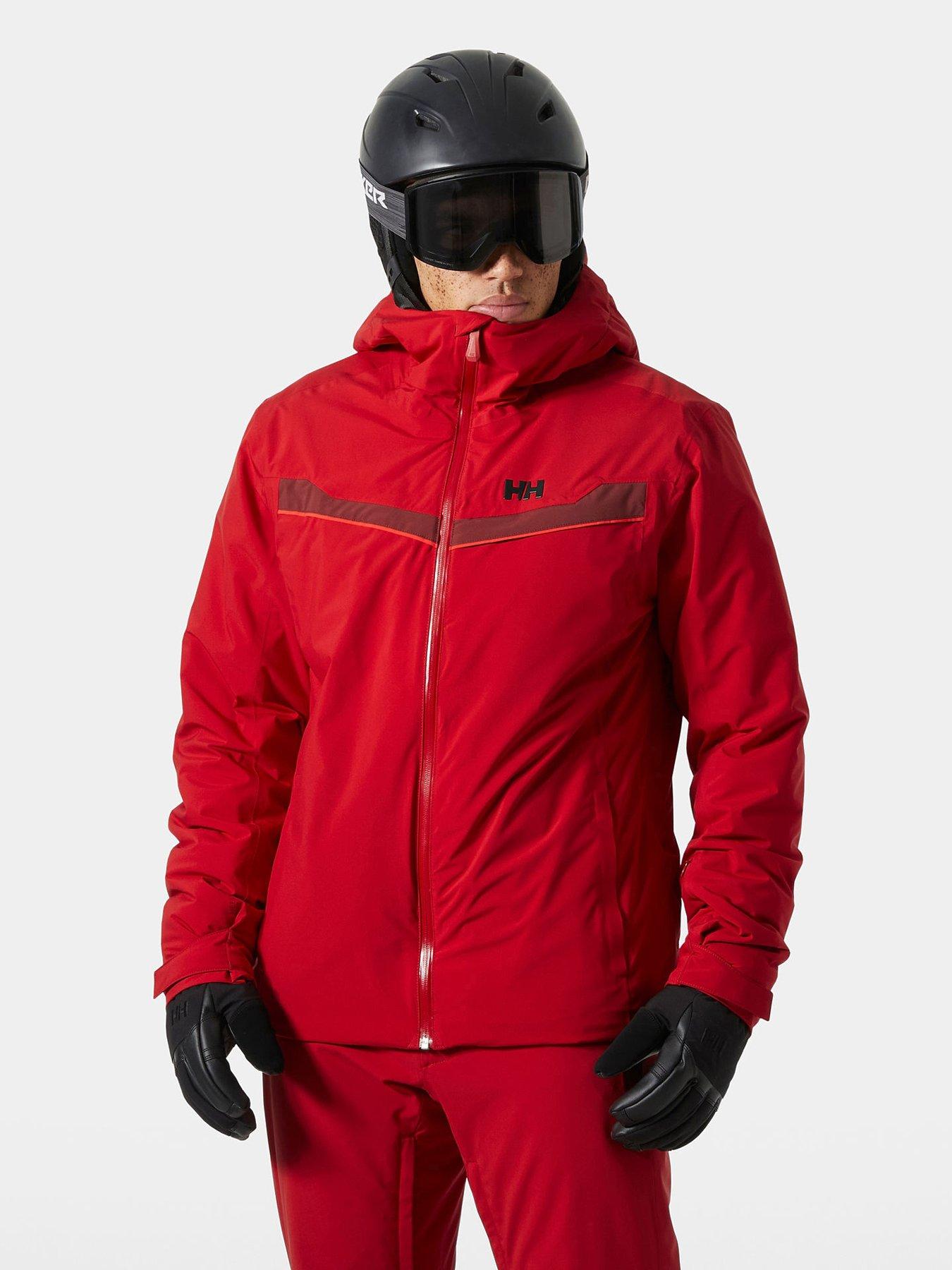 Helly Hansen Mens Panorama 2.0 Insulated Ski Jacket - Red