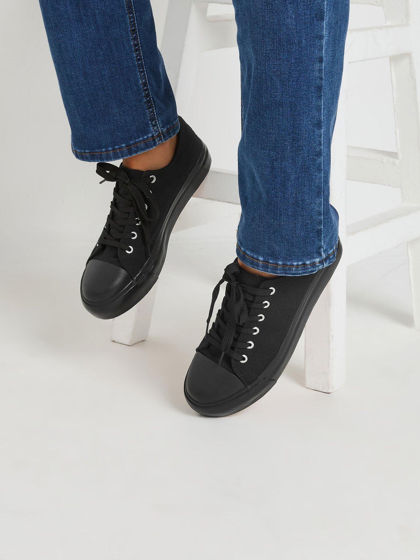 Image 4 of 4 of Long Tall Sally Canvas Mid Flatform