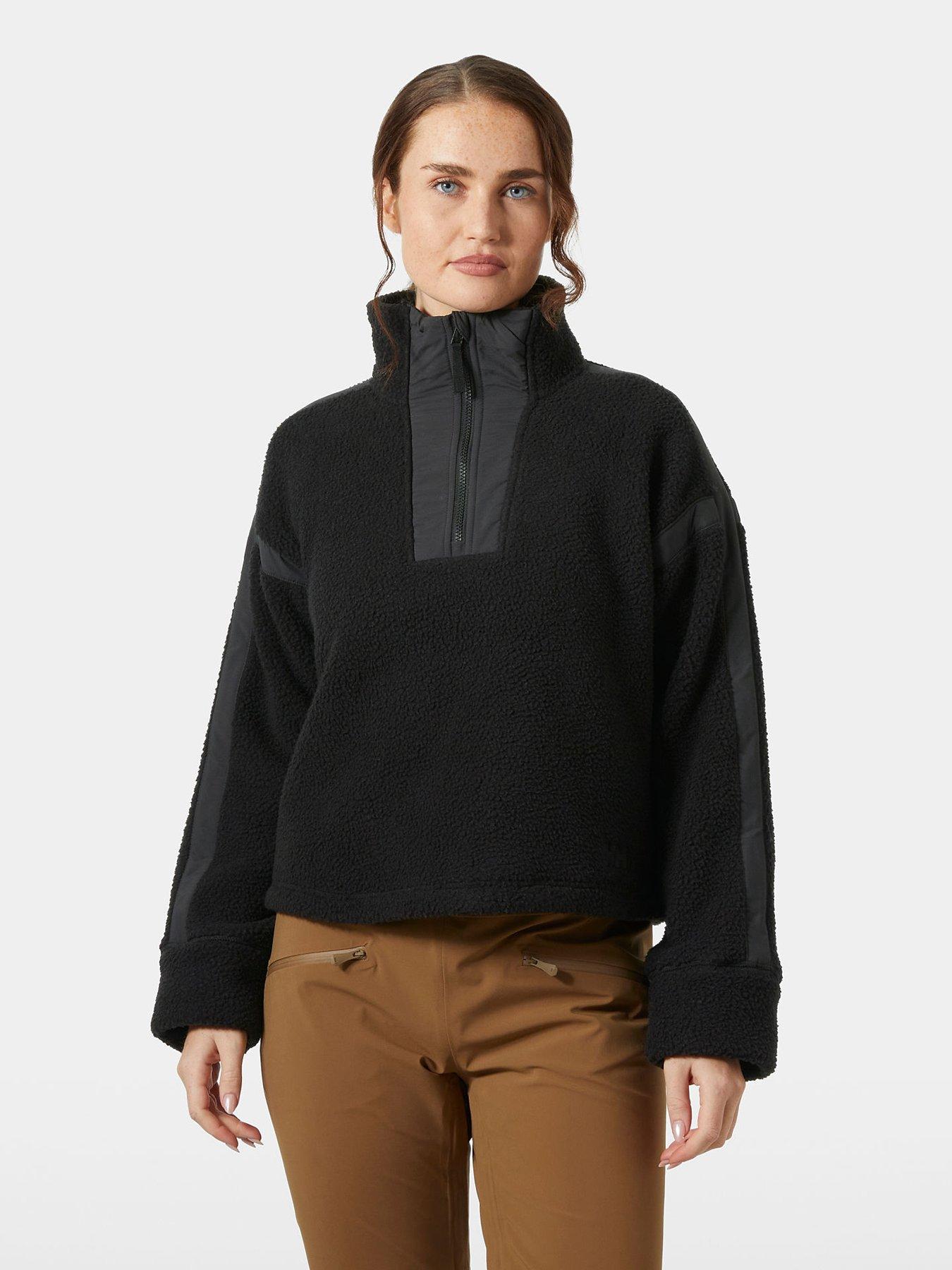 Helly Hansen Womens Imperial Pile Zip Pullover Fleece - Black
