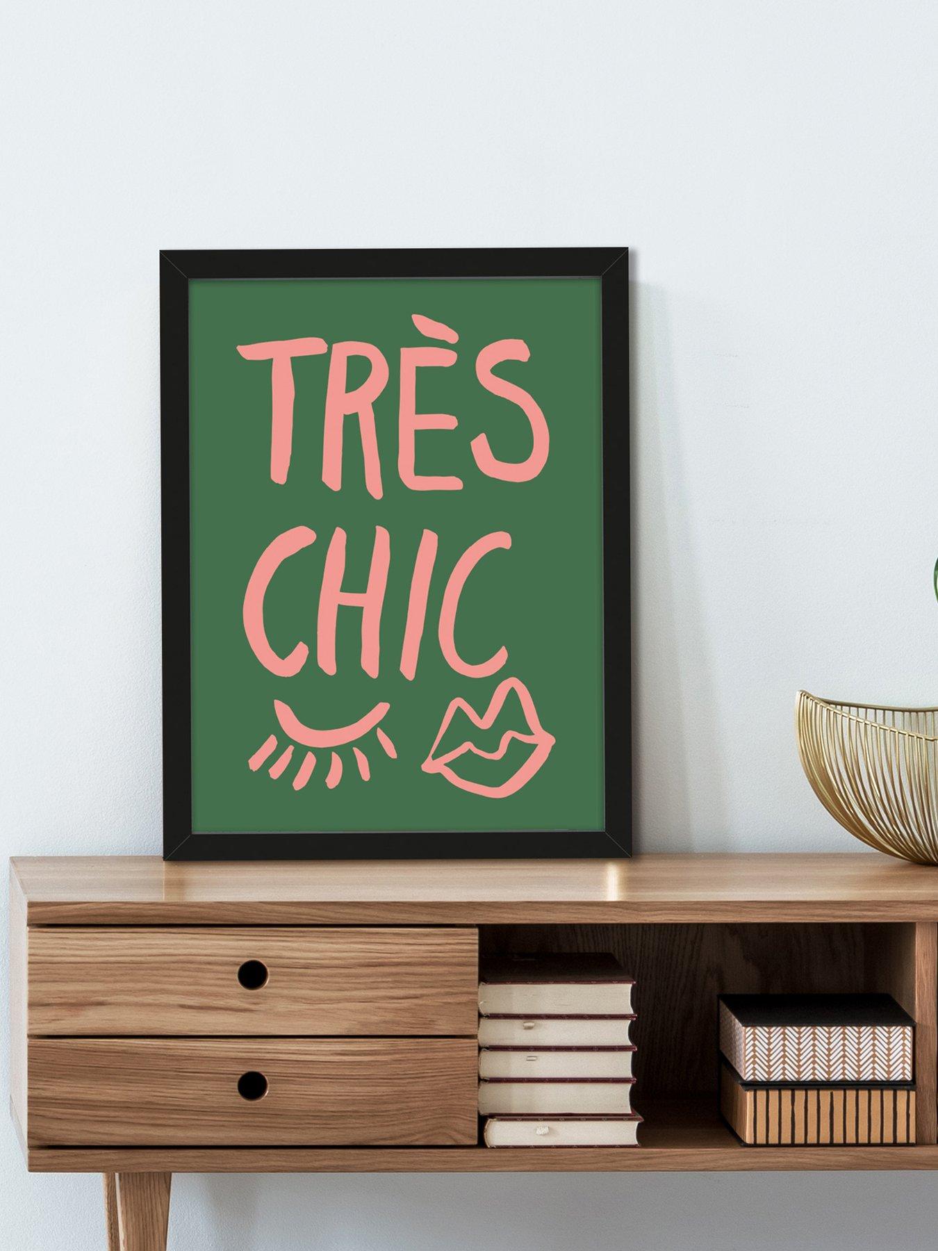 undefined Tres Chic Framed Art Print