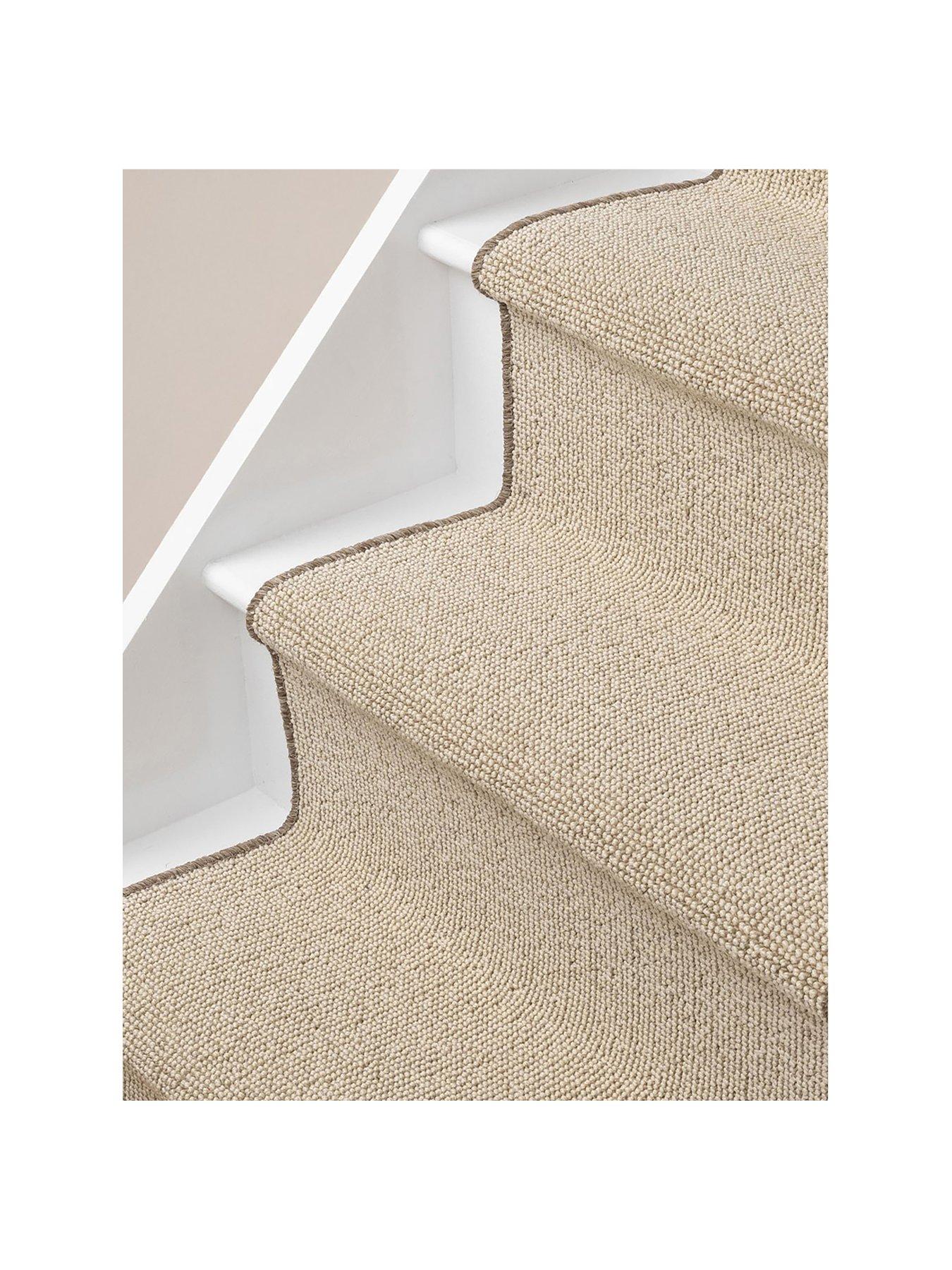 Image 2 of 6 of Homemaker Bobble Textured Stair Runner in Taupe