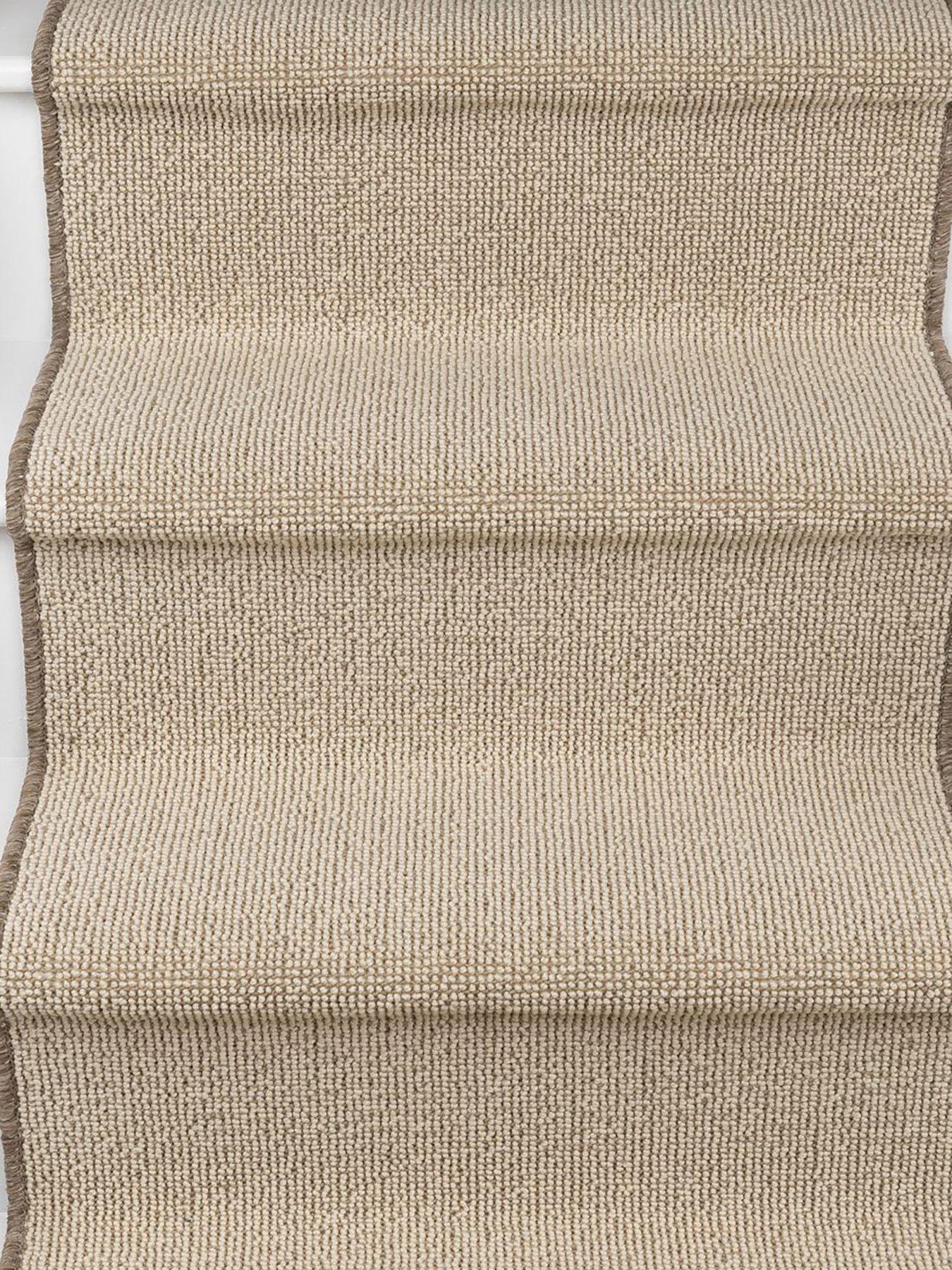 Image 6 of 6 of Homemaker Bobble Textured Stair Runner in Taupe