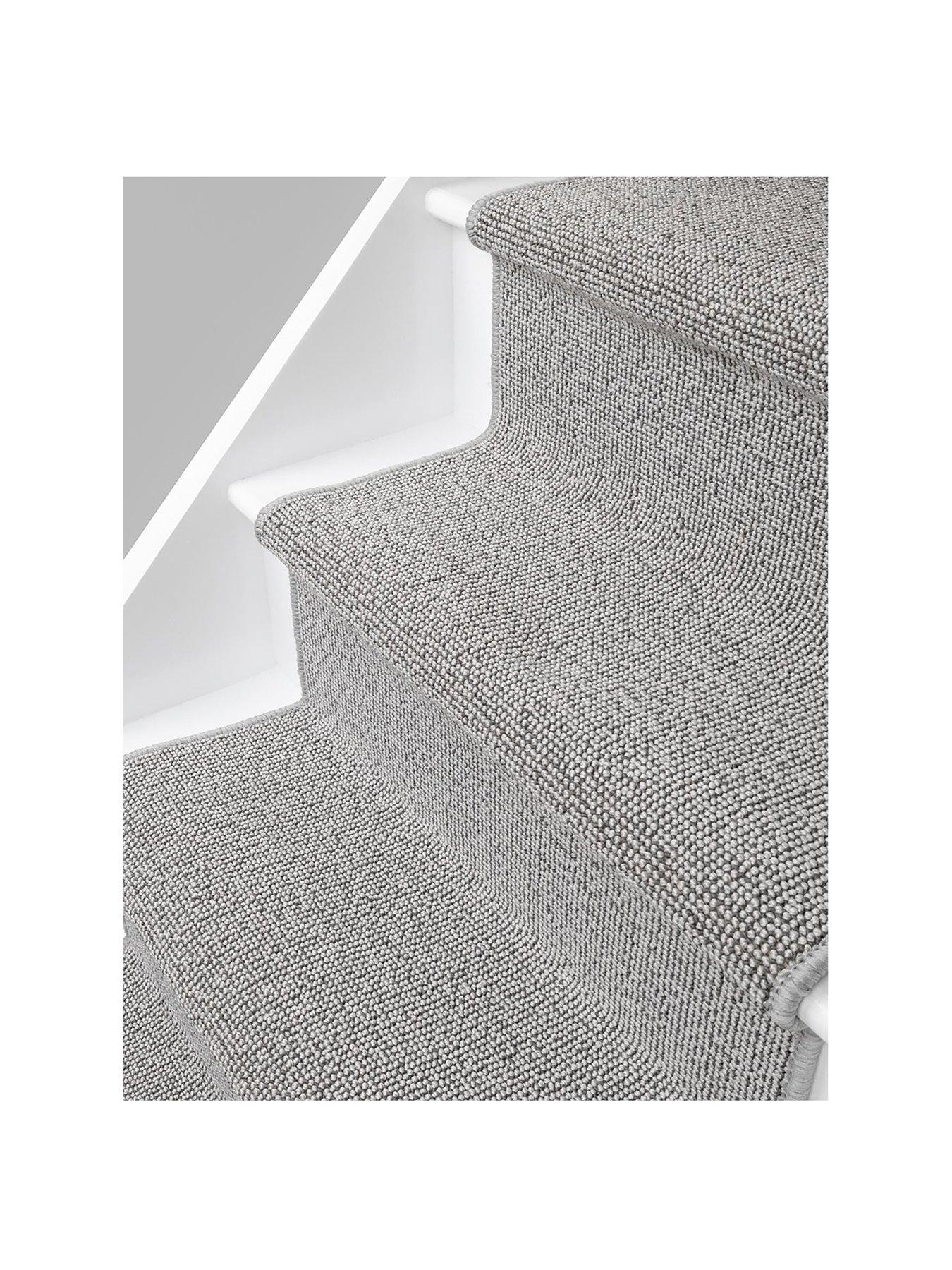 Image 2 of 6 of Homemaker Bobble Textured Stair Runner in Grey &ndash; 57 x 800 cm