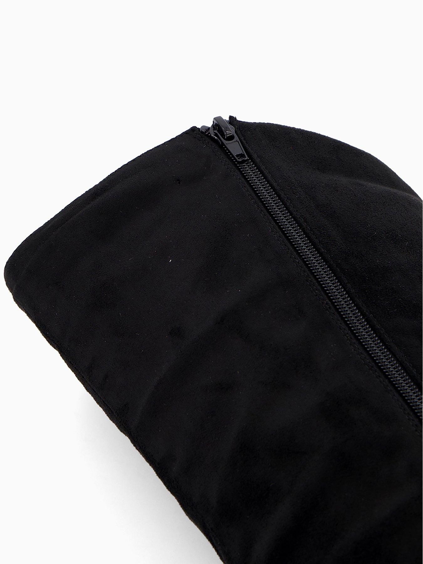 Image 6 of 7 of The Very Collection Extra Wide Fit Knee Boot - Black