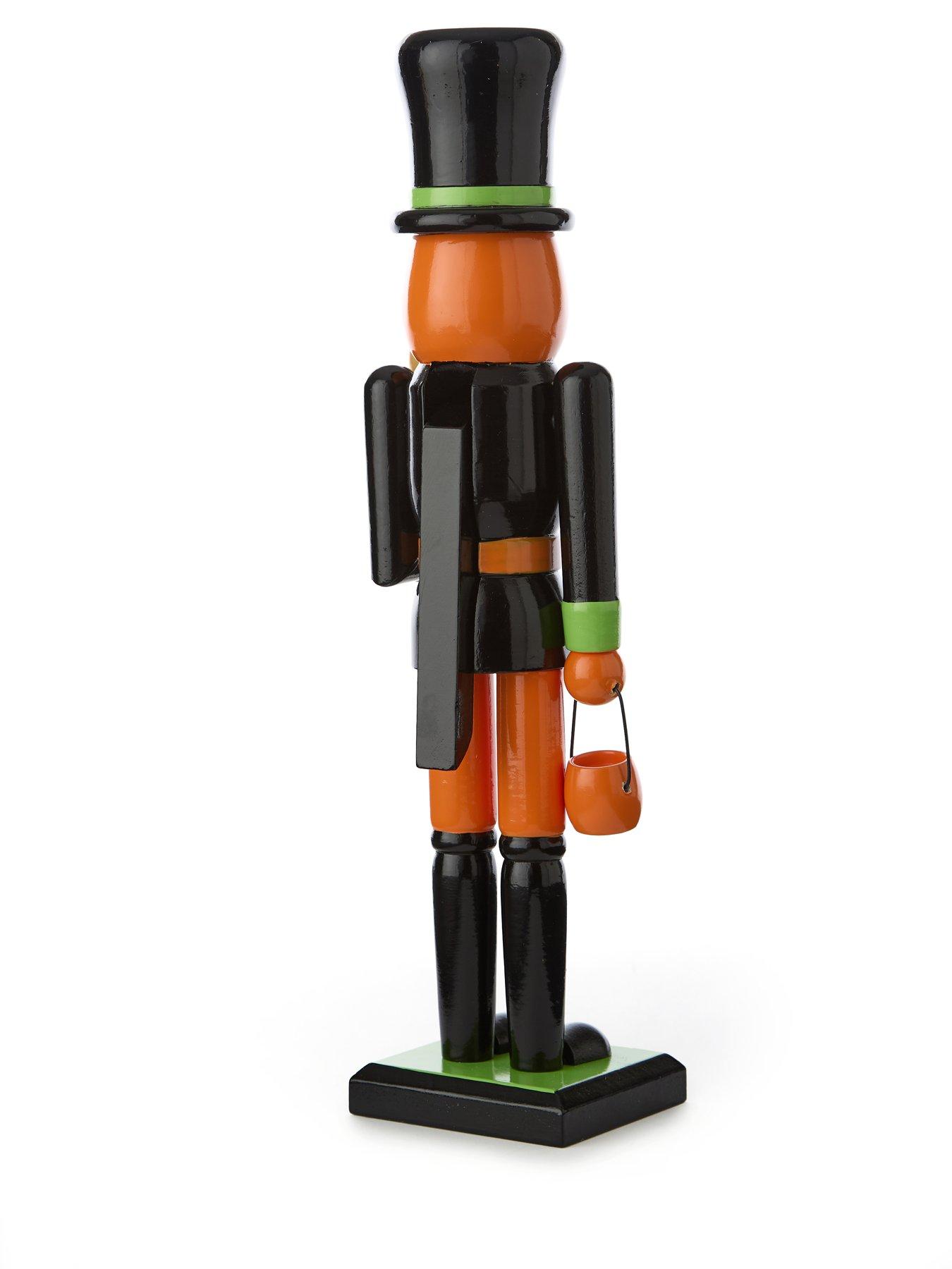 Image 4 of 6 of The Very Collection 38 cm Pumpkin Nutcracker Halloween Decoration