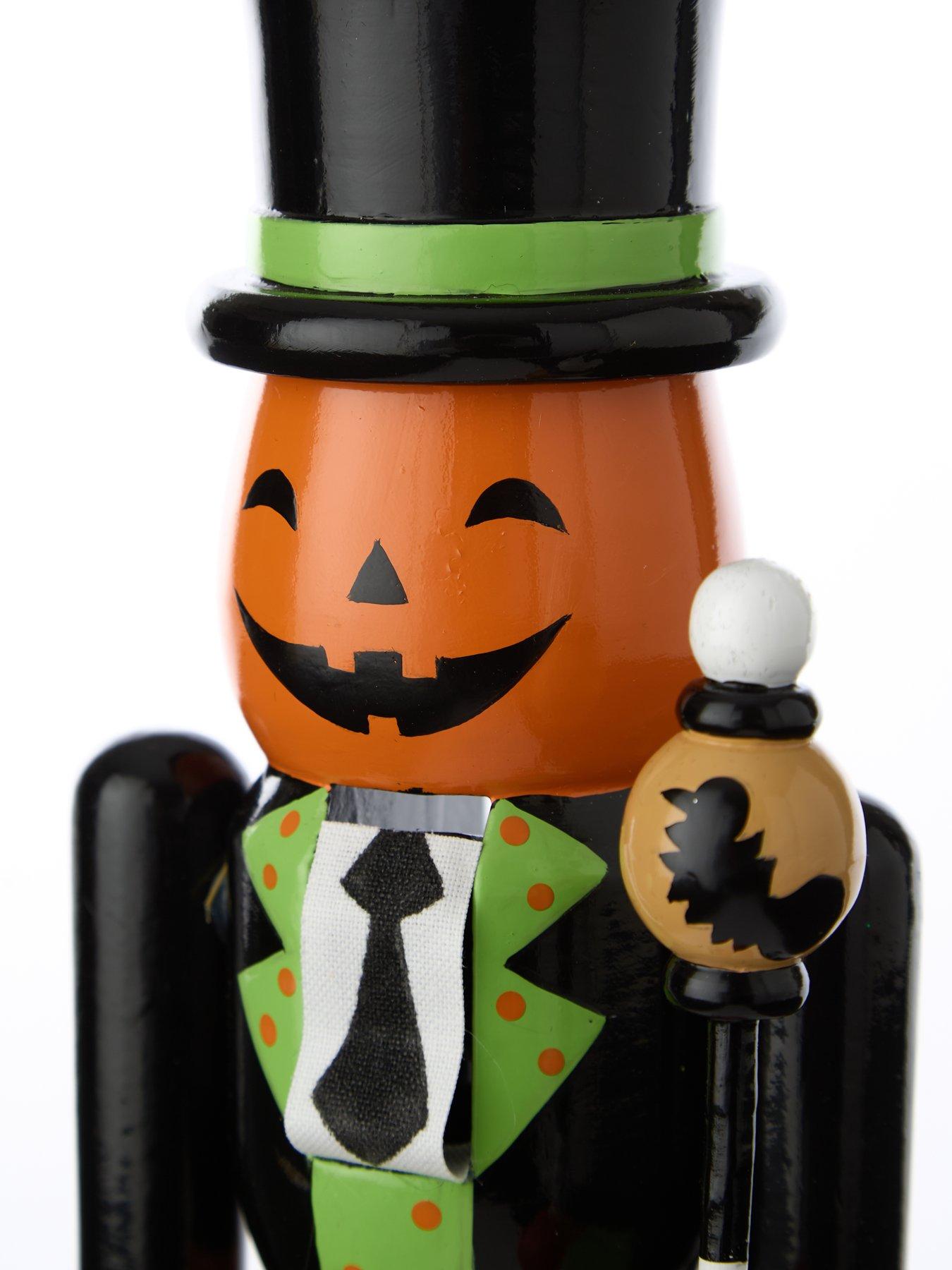 Image 6 of 6 of The Very Collection 38 cm Pumpkin Nutcracker Halloween Decoration