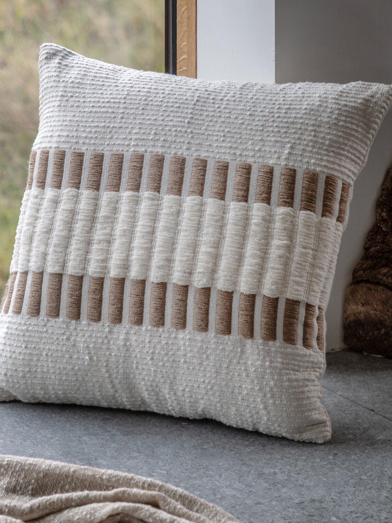 undefined Longshaw Woven Cushion in Natural