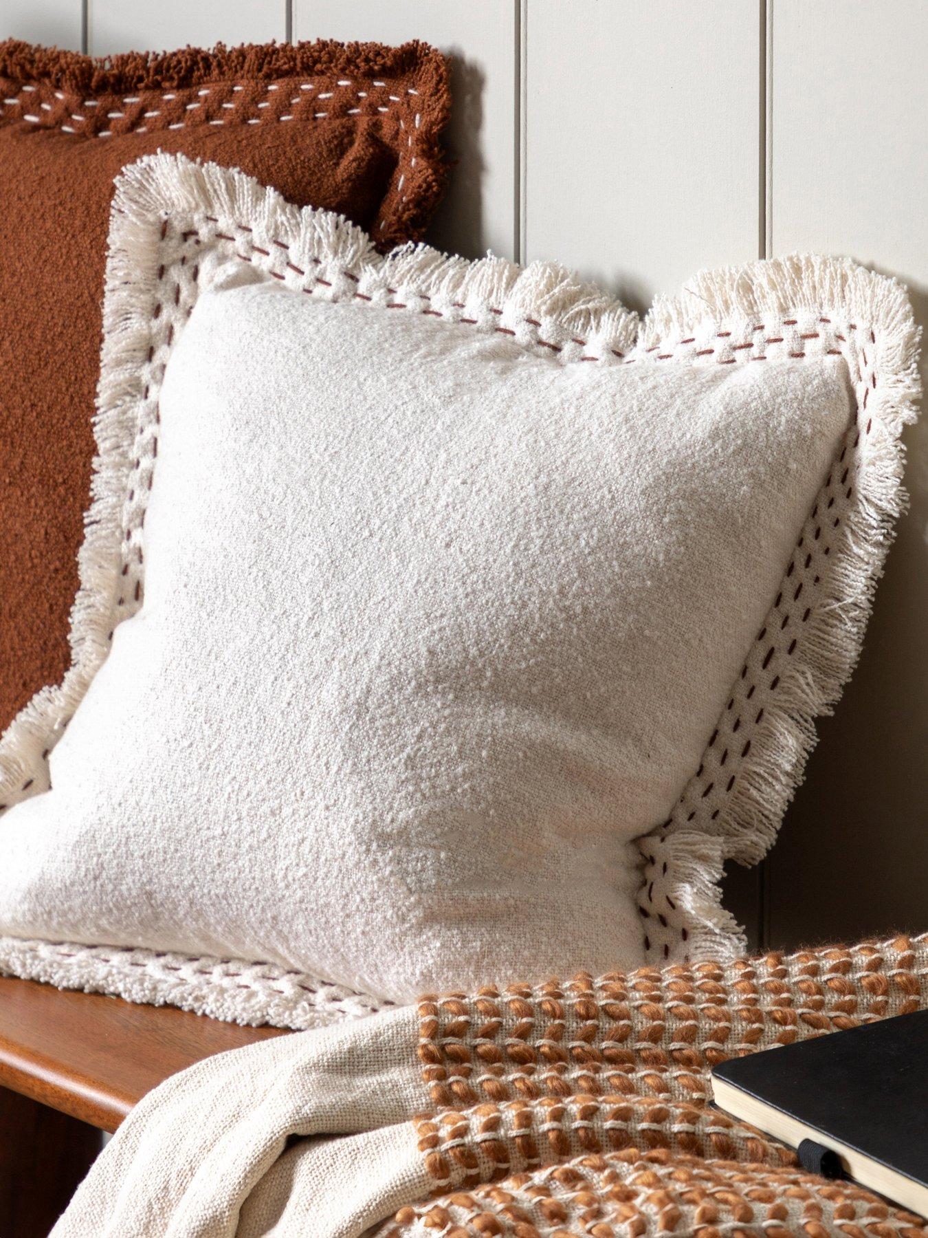 undefined Harmony Cushion - Ivory