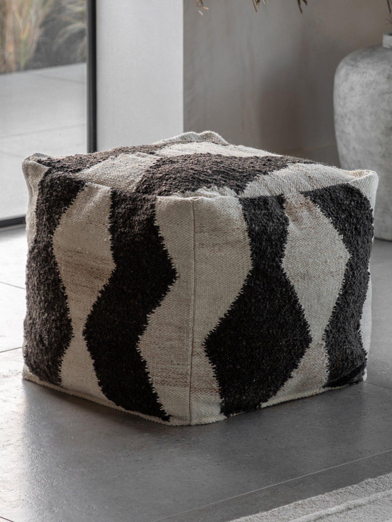 undefined Visby Mono Pouffe- 500x500x400mm