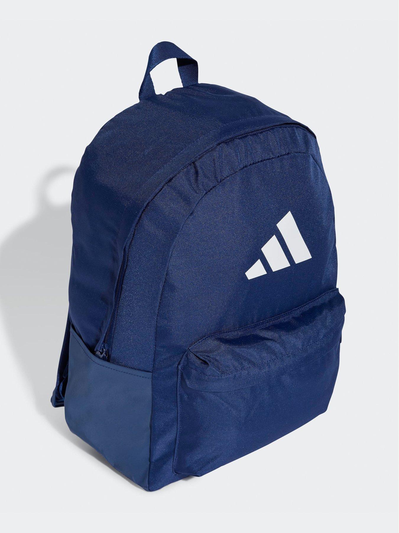 Image 3 of 5 of adidas Sportswear Men's Classic Linier Backpack - Dark Blue / White