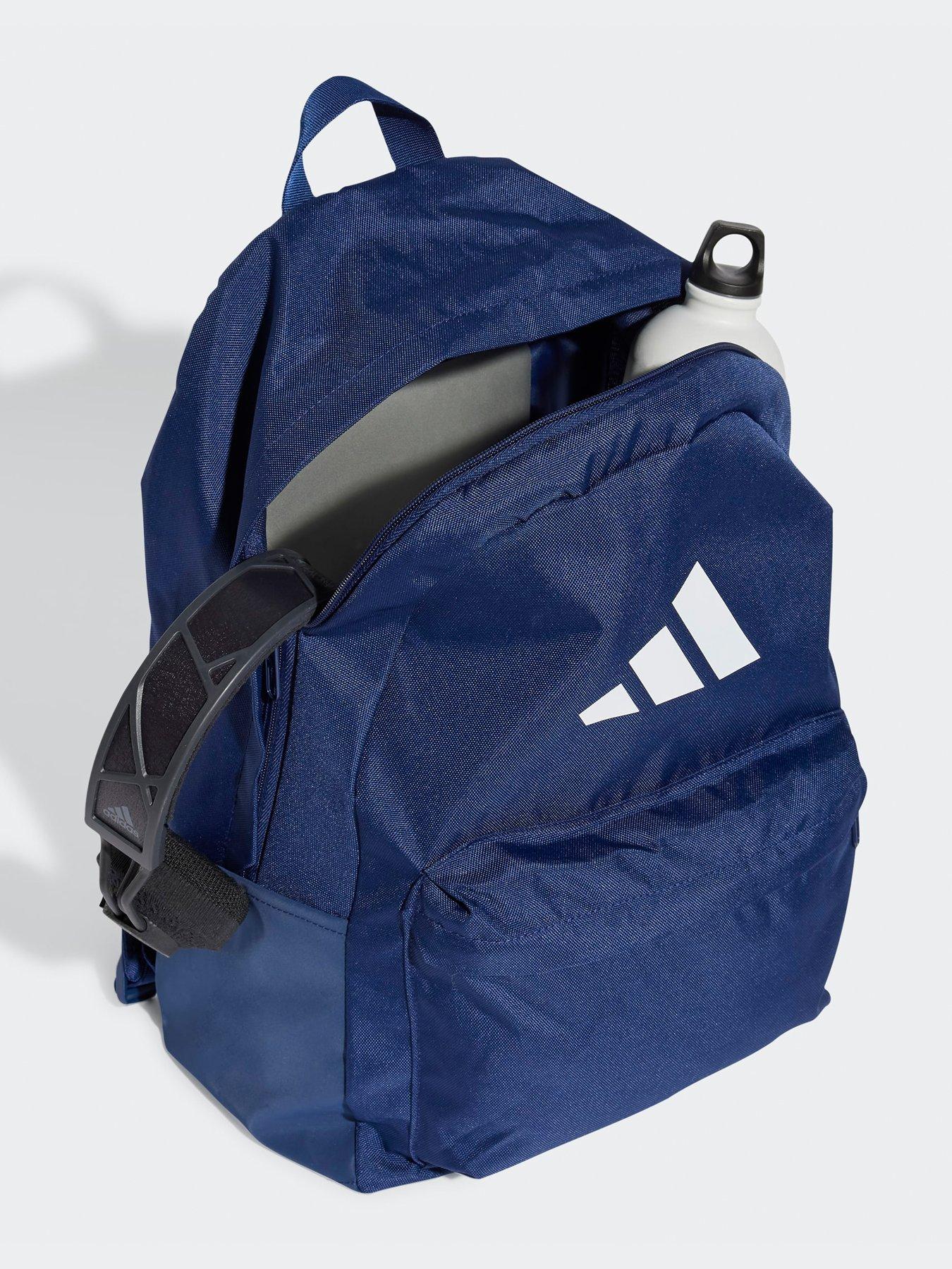 Image 5 of 5 of adidas Sportswear Men's Classic Linier Backpack - Dark Blue / White