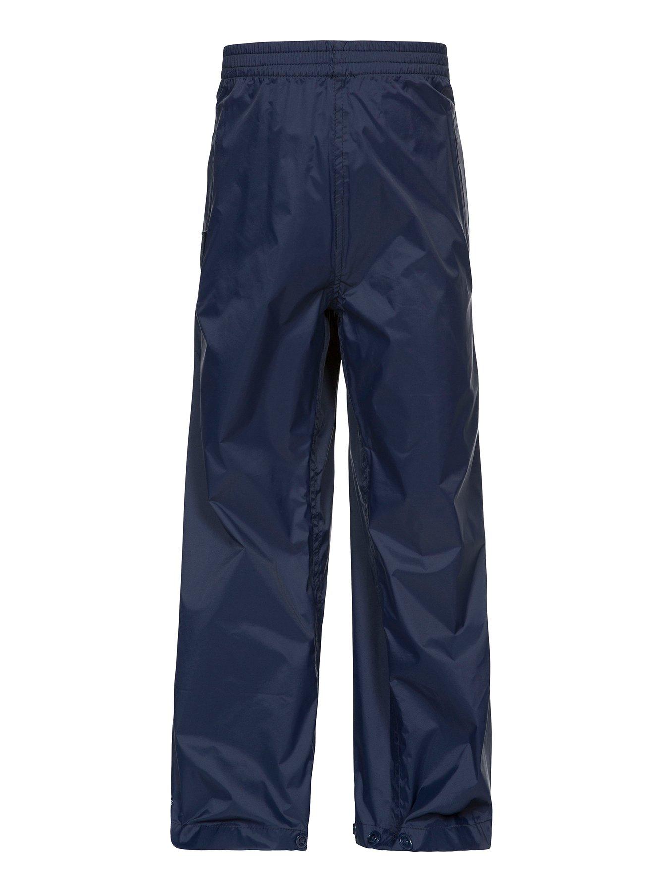 undefined Kids Qikpac Pant Unisex  Packaway Trousers -navy