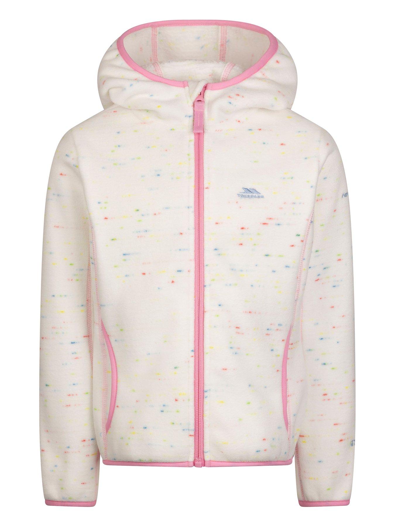 undefined Kids Durness Unisex Fleece At300 - White