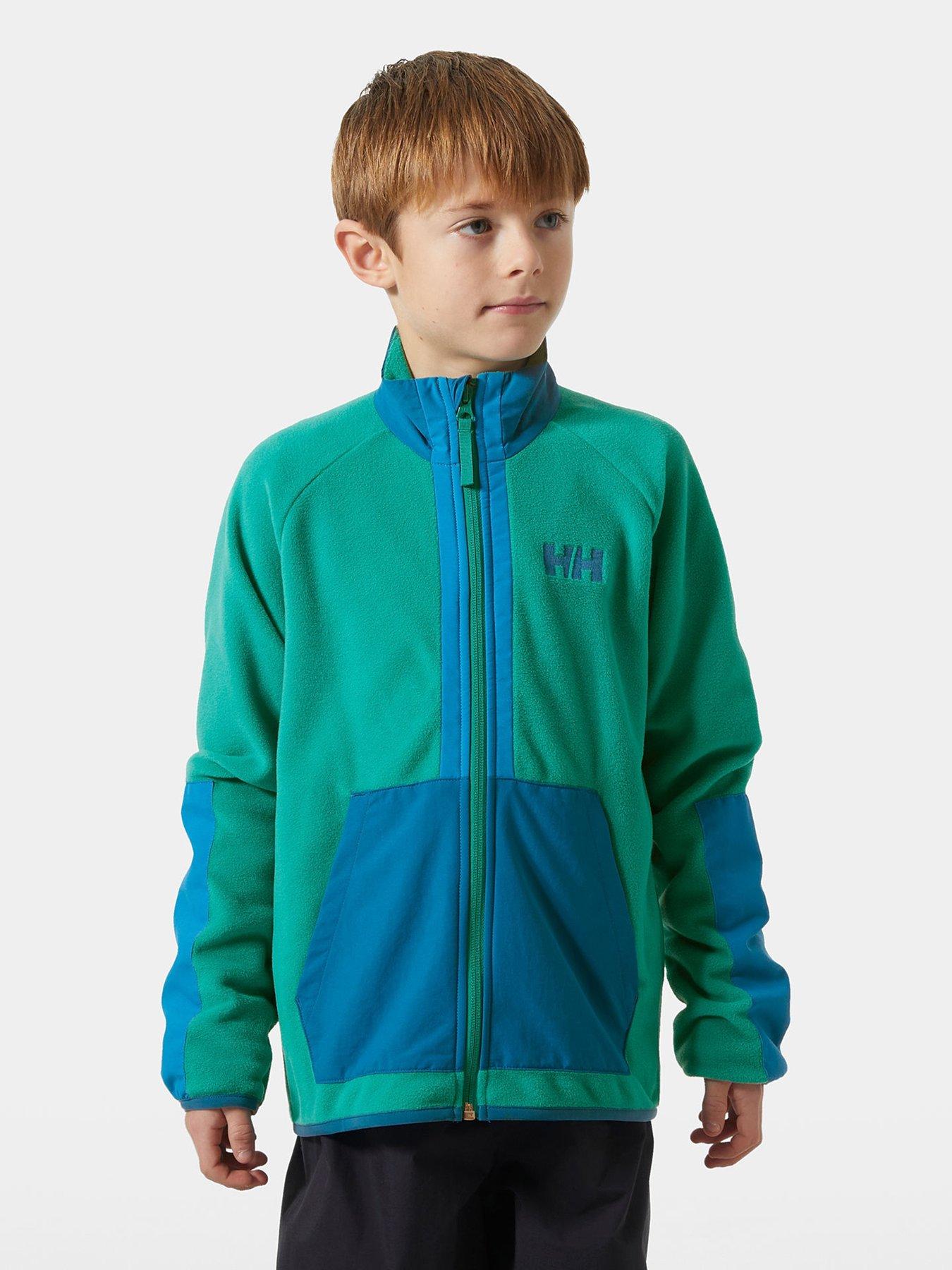 Helly Hansen Junior Unisex Marka Fleece Jacket - Green