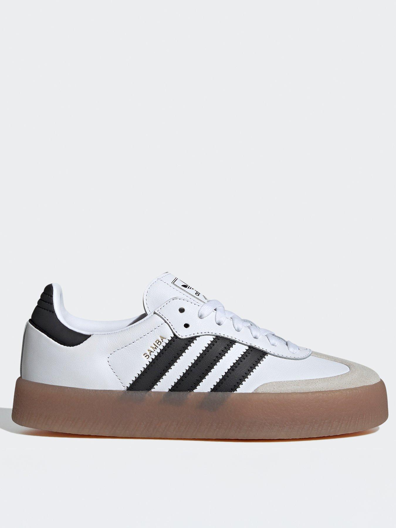 undefined Women's Sambae Trainers - White/Black/Gum