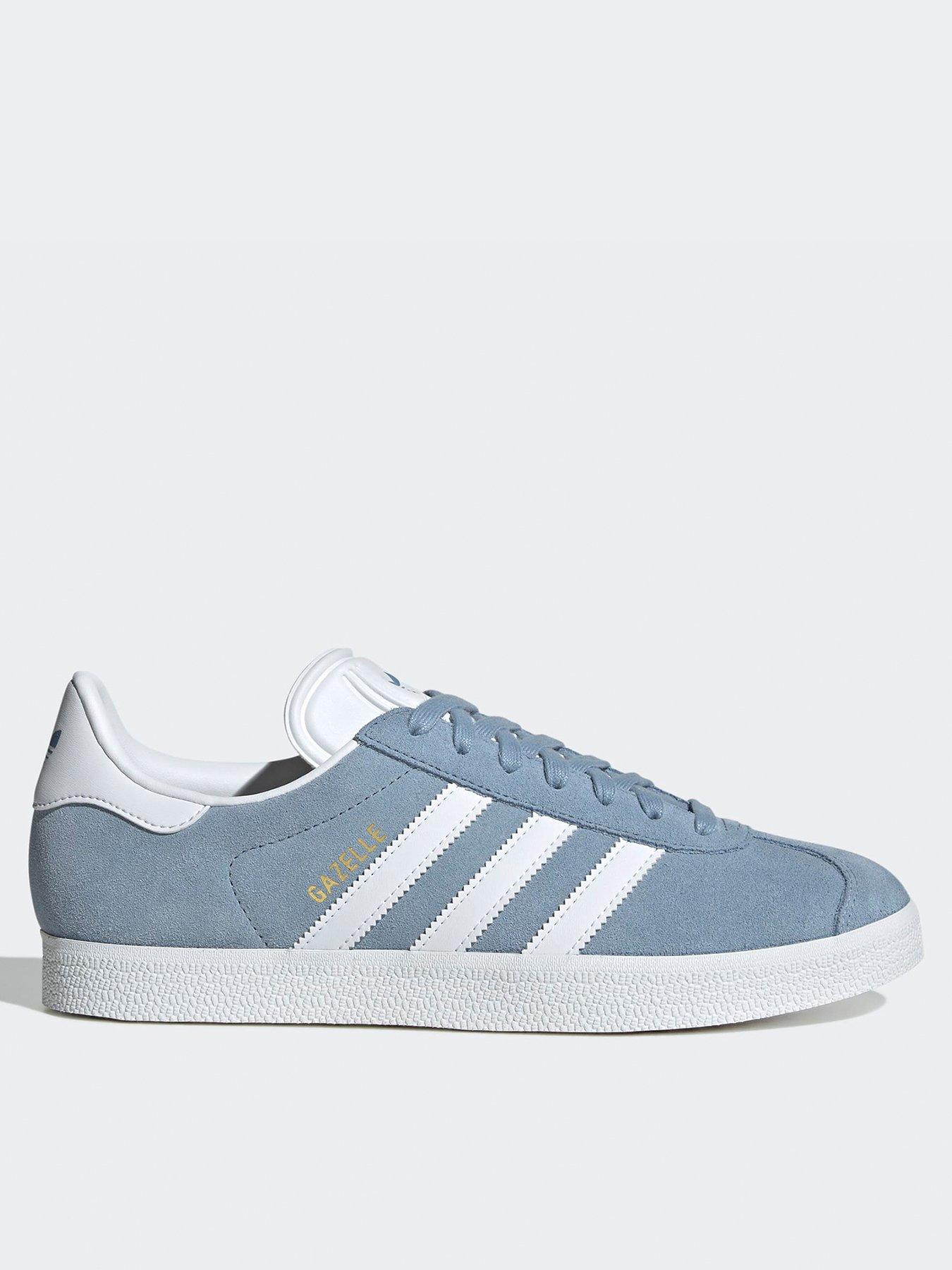 undefined Unisex Gazelle Trainers - Light Blue