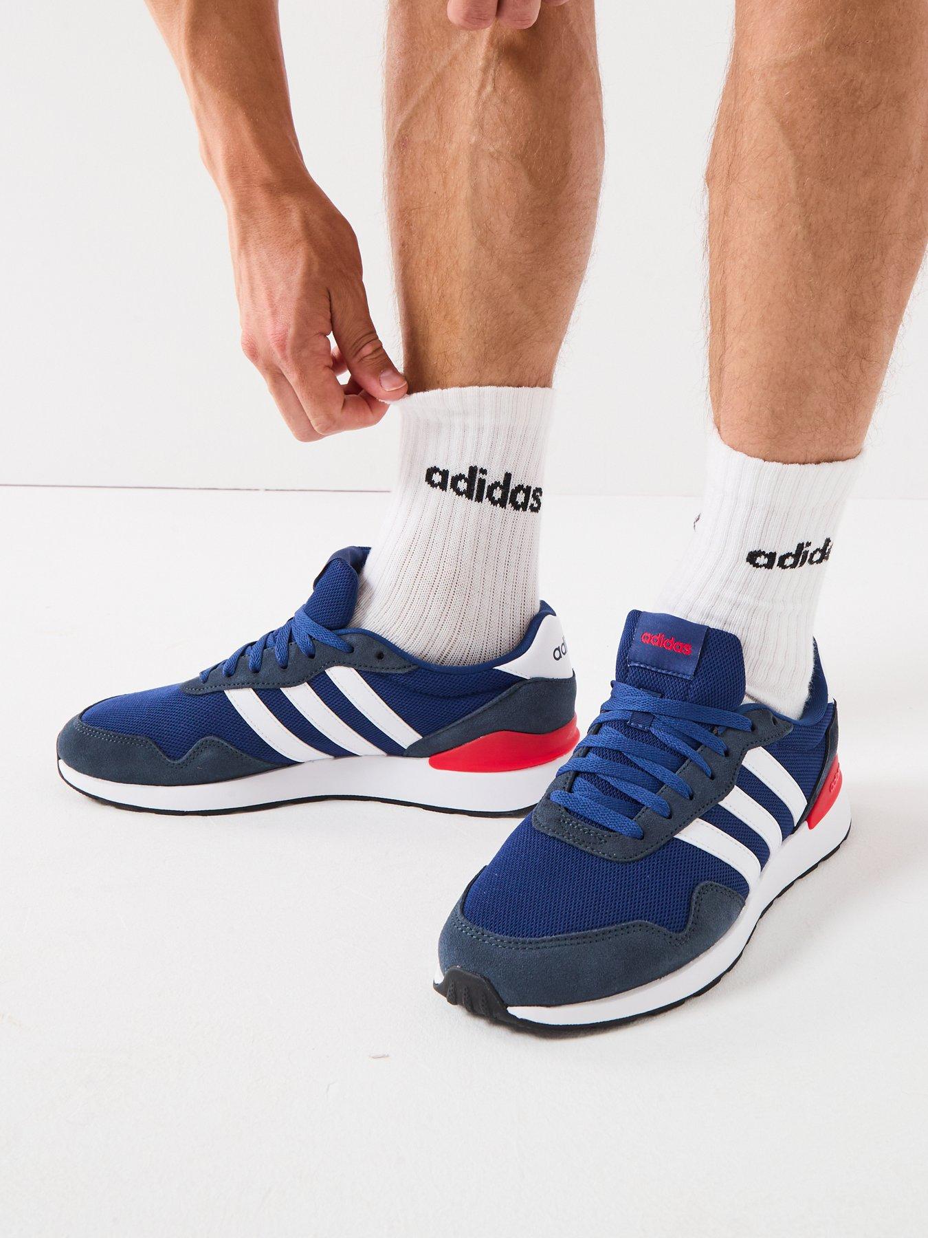 adidas Sportswear Men's Run 60S 40 Trainers, Dark Blue/Ftw White/Aurora Ink, Size 6, Women