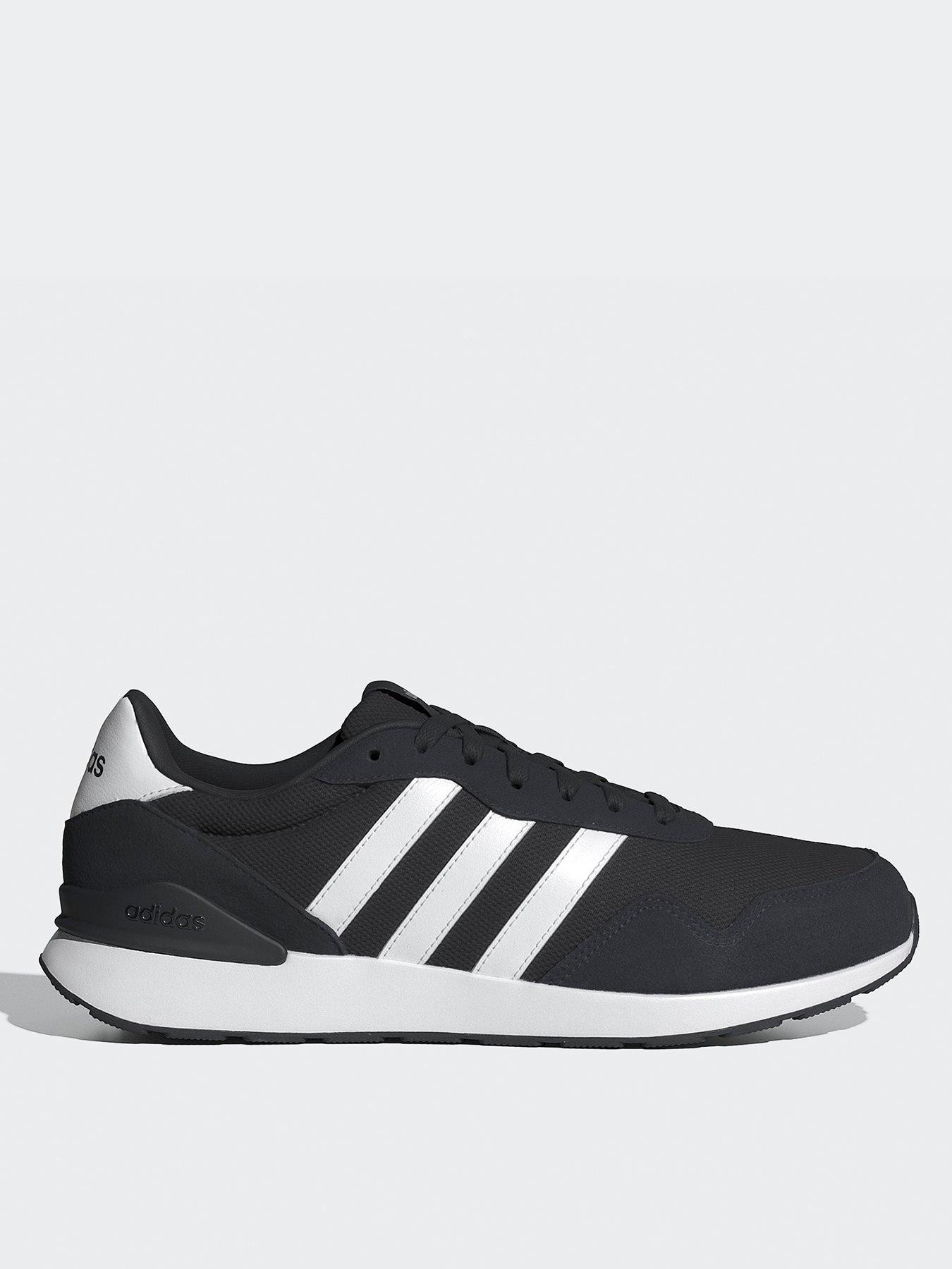 adidas Sportswear Men's Run 60S 40 Trainers /White, Core Black, Size 12, Women