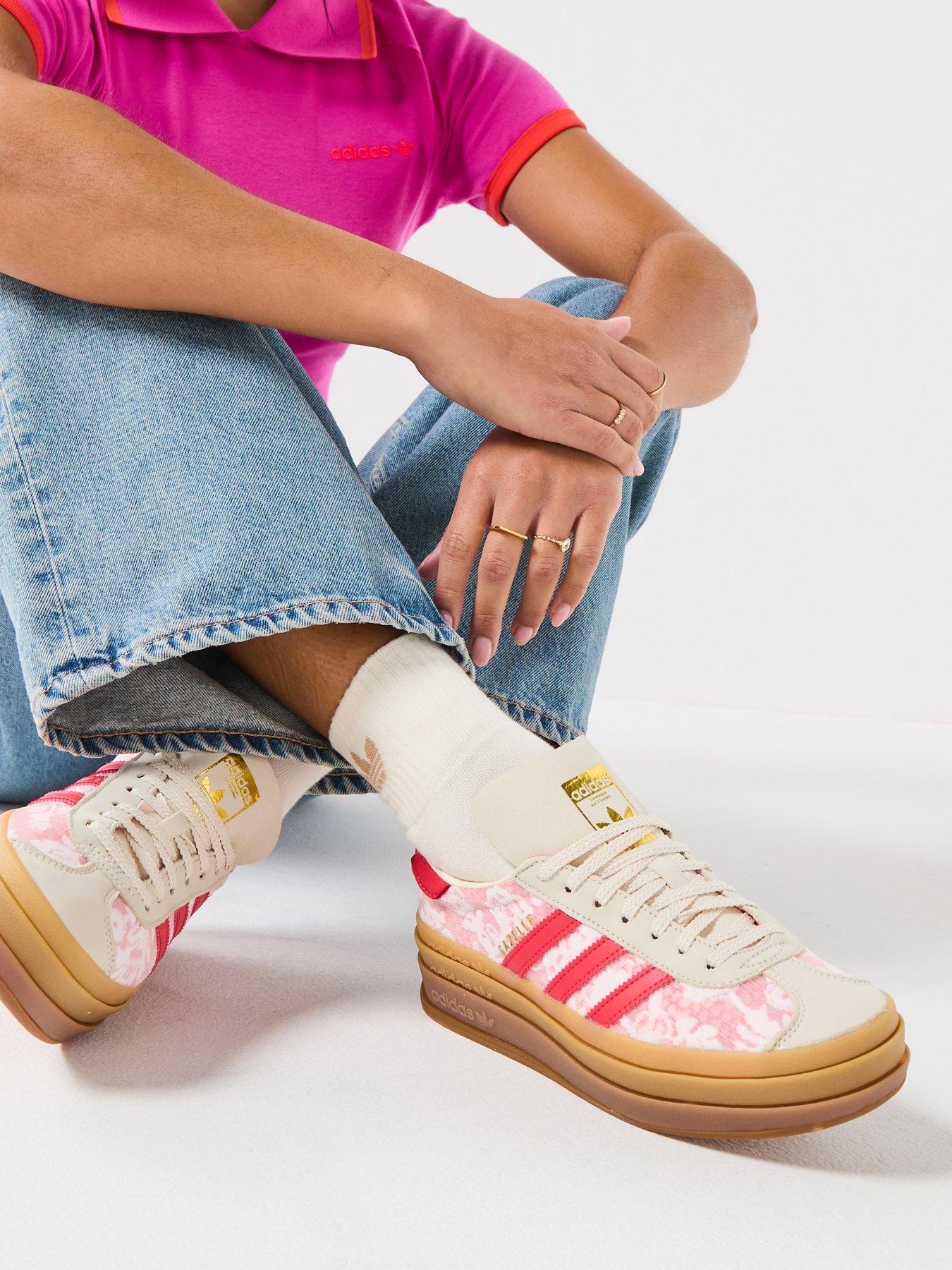 adidas Originals Women's Gazelle Bold Trainers - Pink | Very