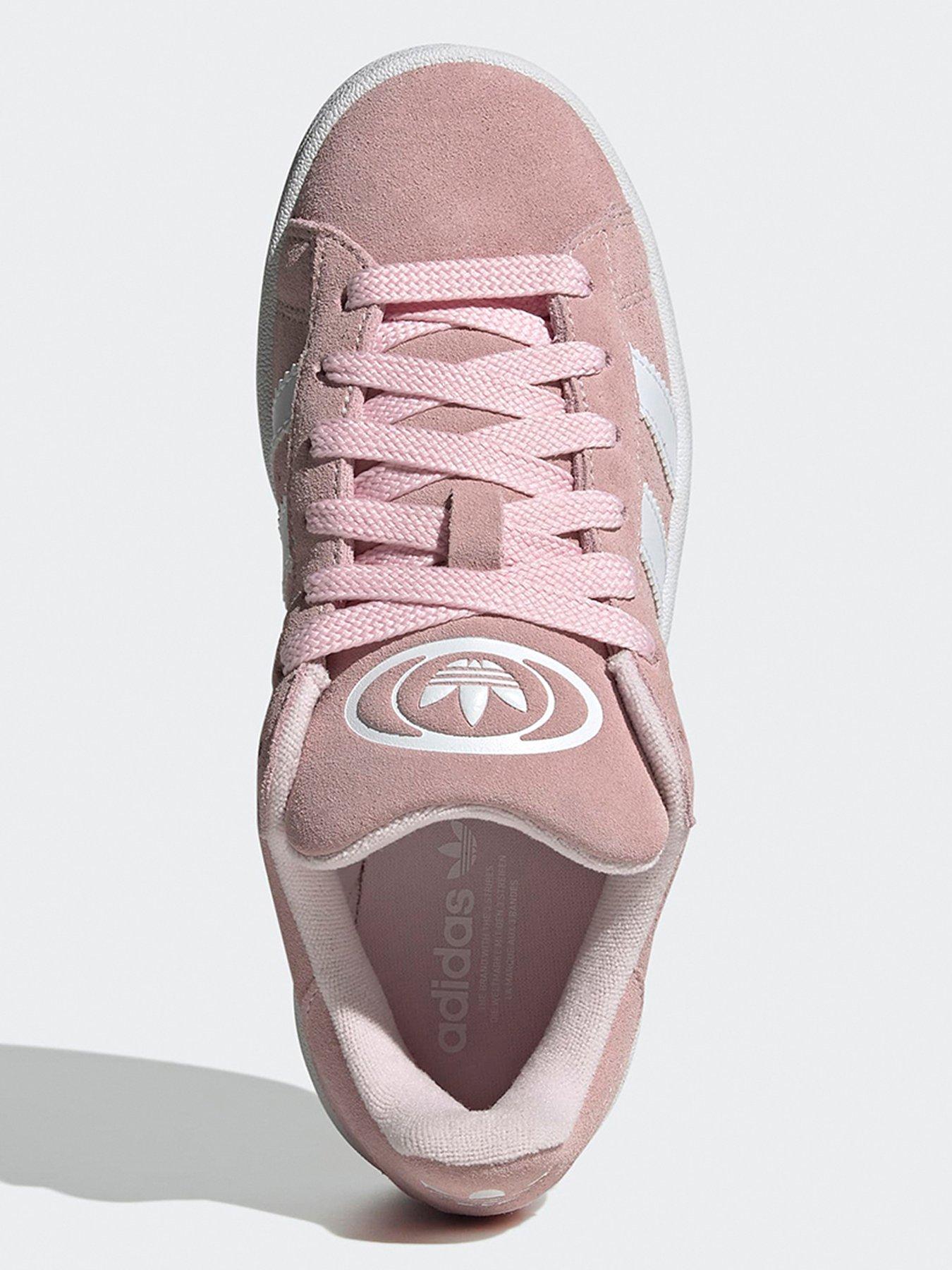 Adidas Originals Pink Adidas Campus Trainers Adidas Originals Womens Campus  00s Core Black/Ftw White/True