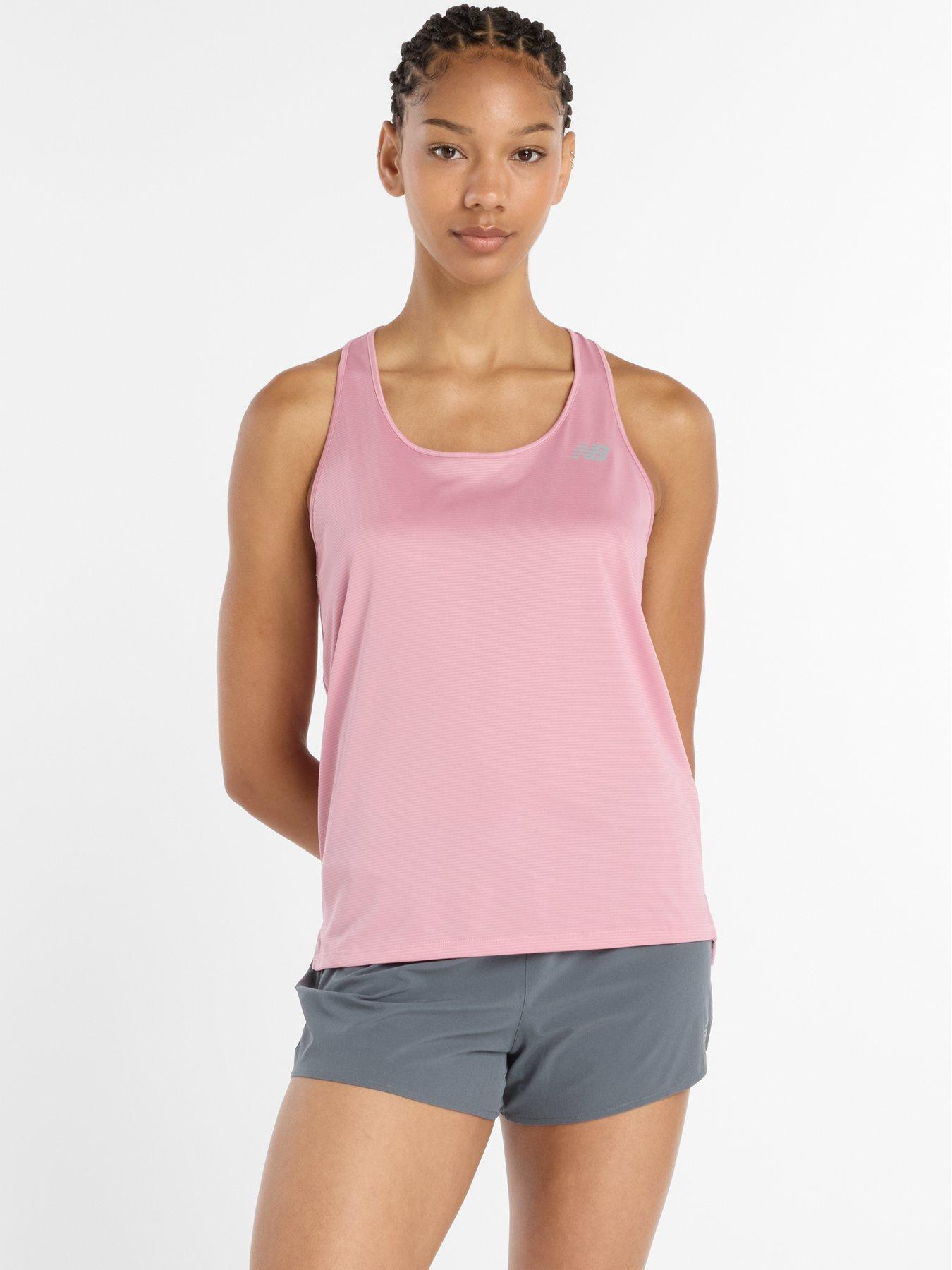 undefined Womens Running Essential Tank - Pink