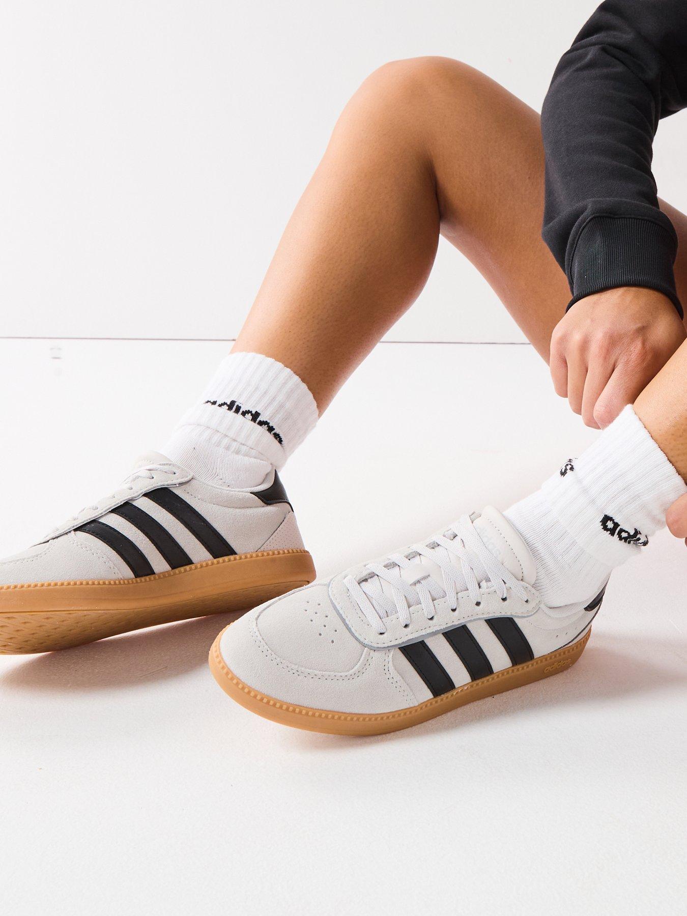 adidas Sportswear Women's Breaknet Sleek Trainers - Off White