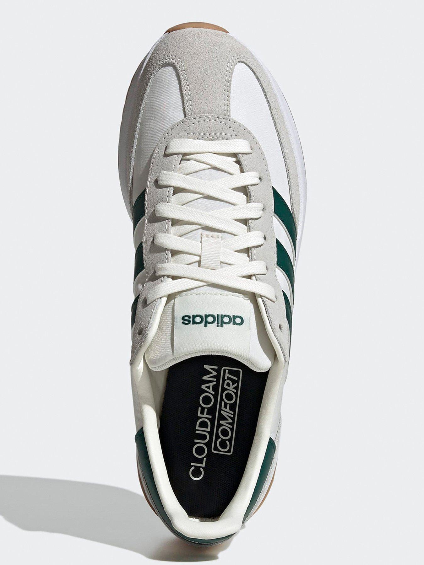 adidas gazelle silver green womens adidas Run 70s 2.0 - Grey/Semi Court Green/Carbon