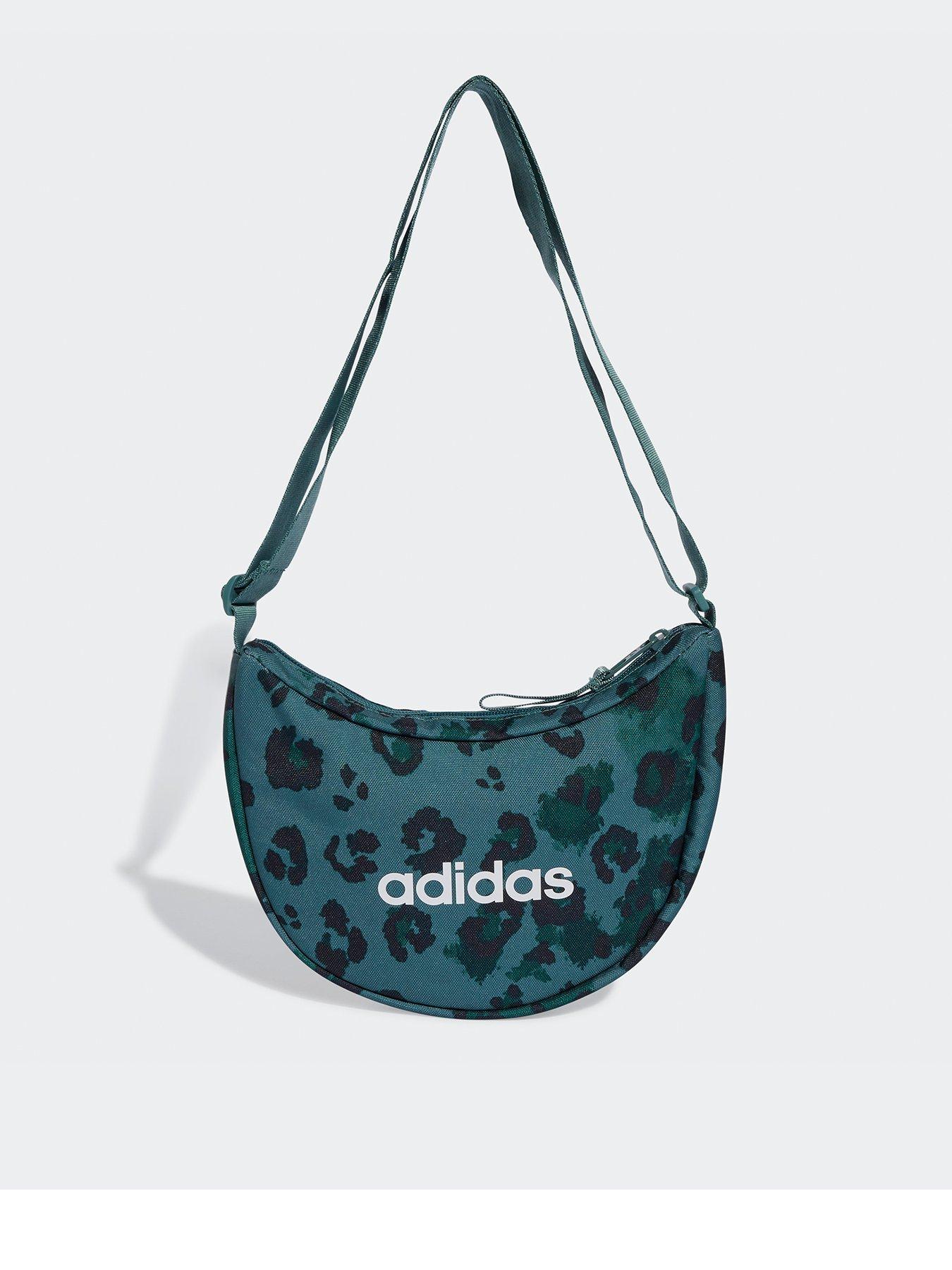adidas Sportswear Women's Leopard Pouch Bag Green Very