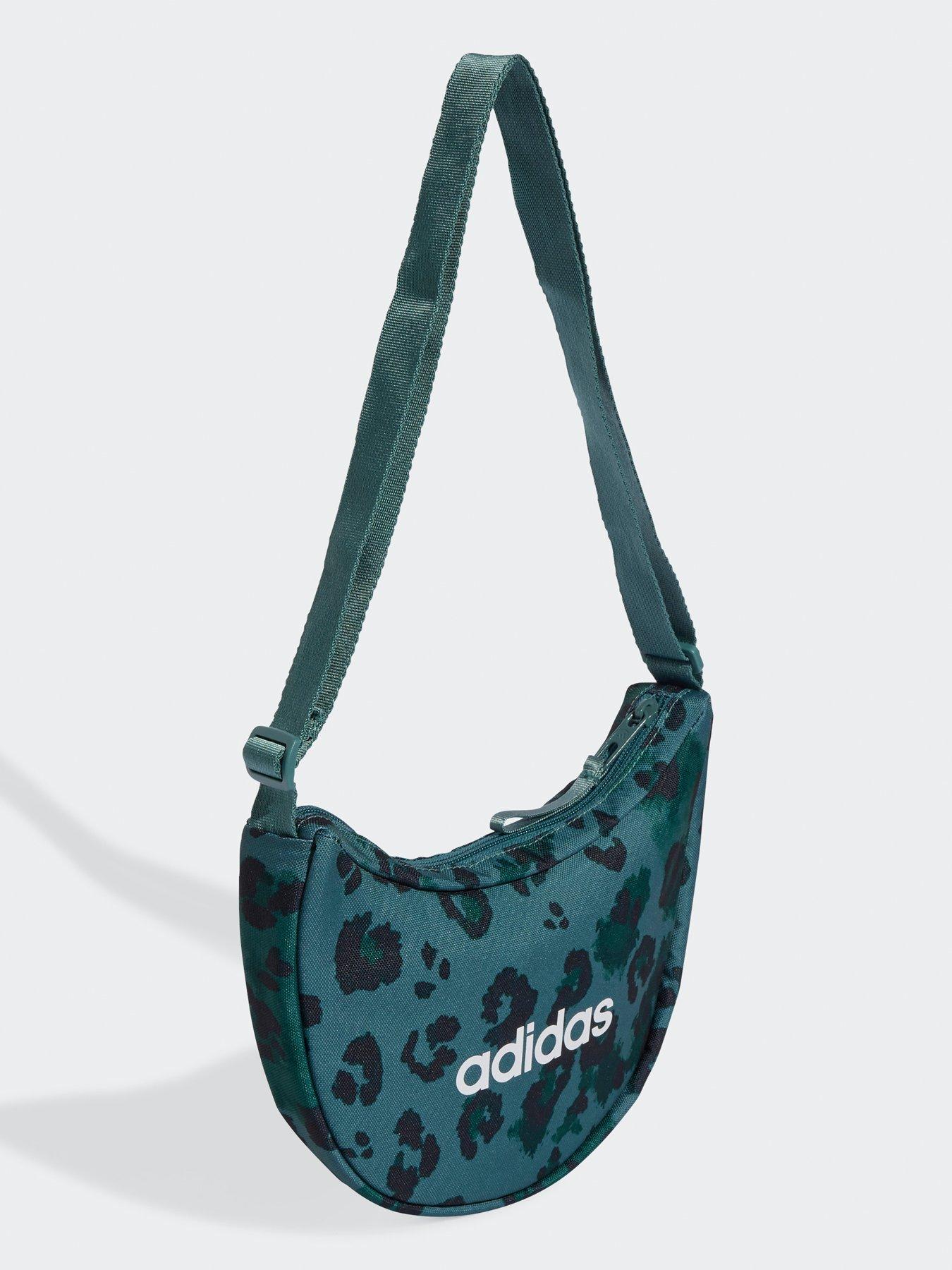 adidas Sportswear Women's Leopard Pouch Bag Green Very