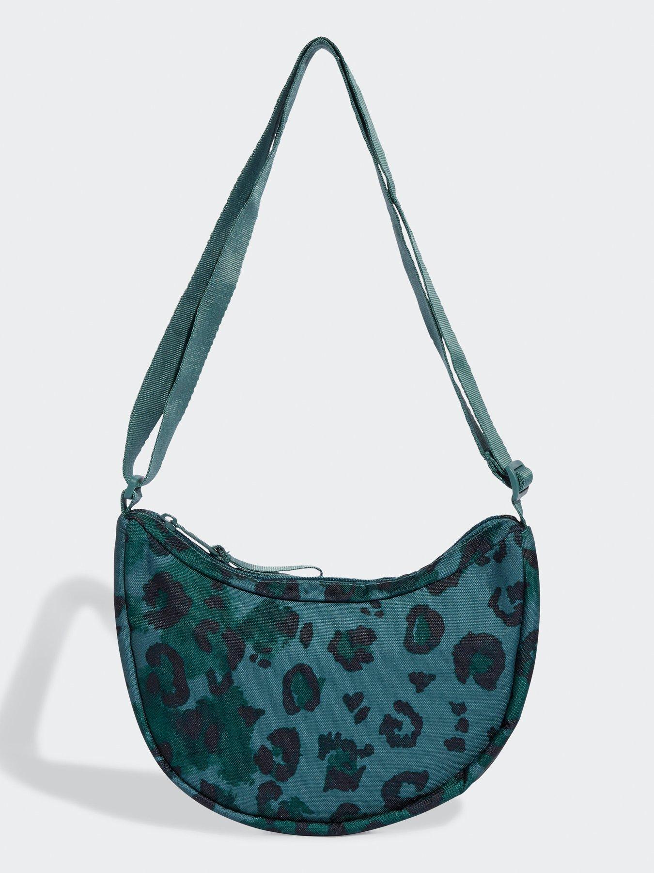 adidas Sportswear Women's Leopard Pouch Bag Green Very