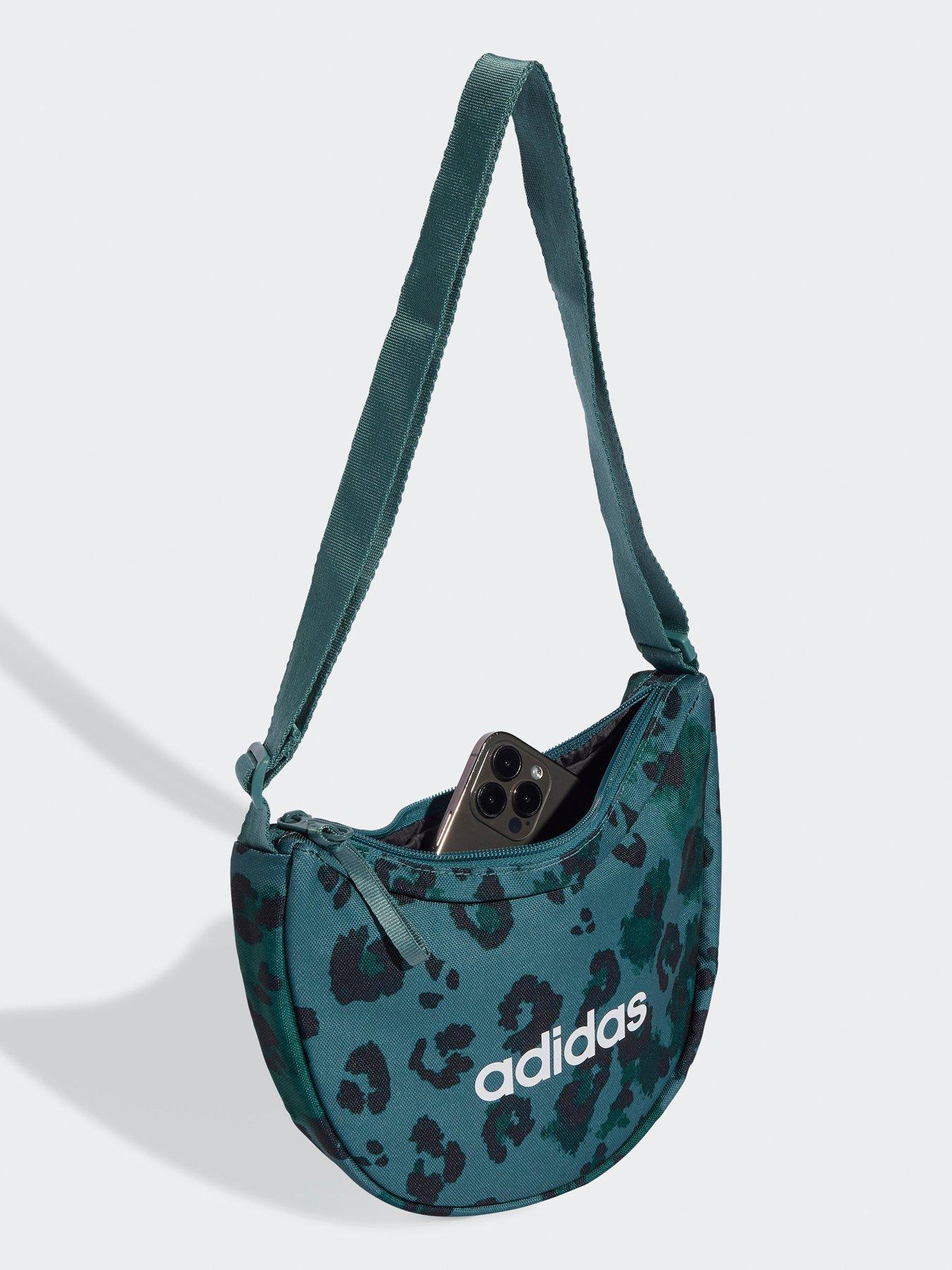 adidas Sportswear Women's Leopard Pouch Bag Green Very