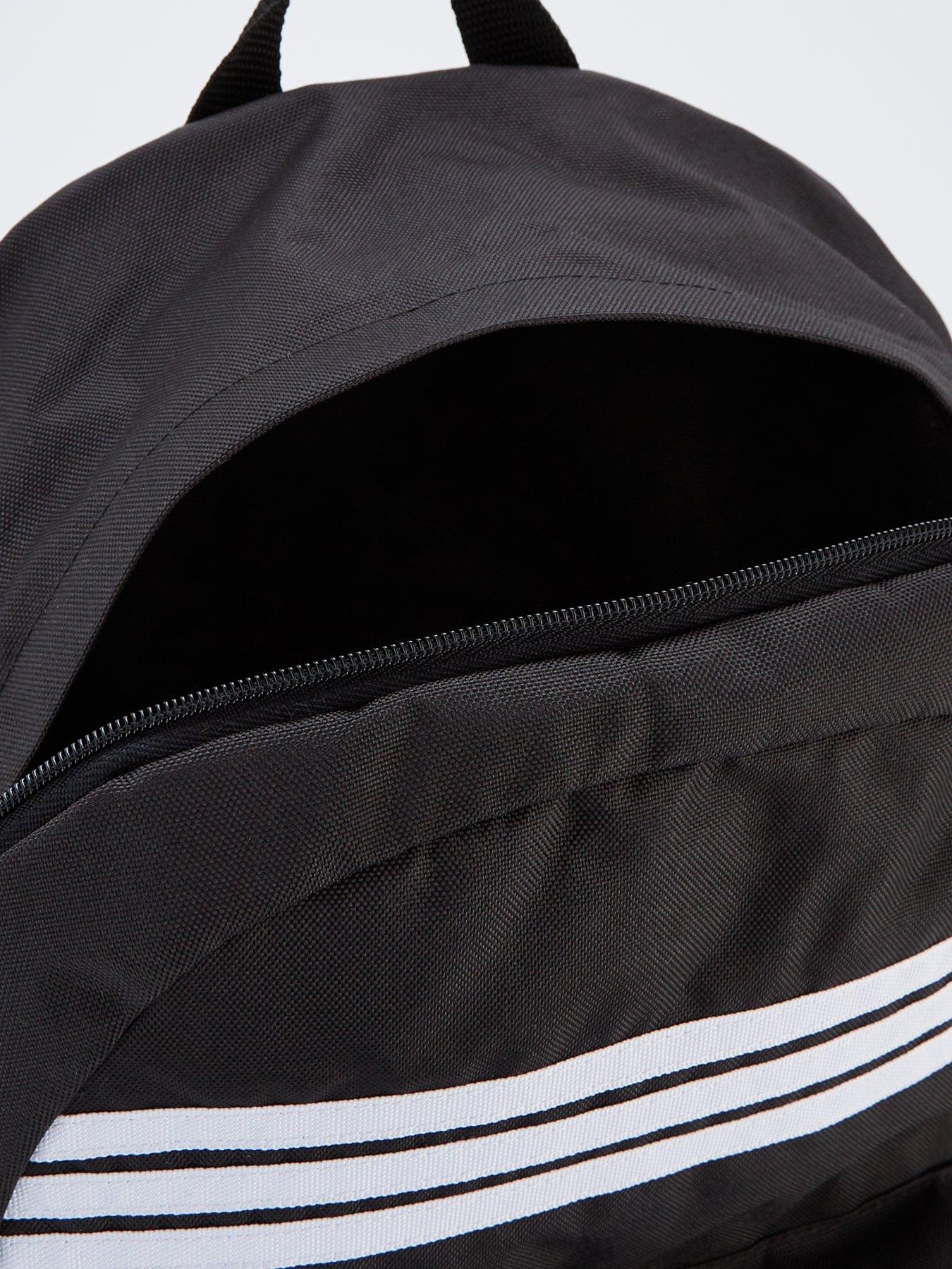 Image 3 of 4 of adidas Sportswear Men's Classic 3 Stripe Backpack With Pencil Case - Black