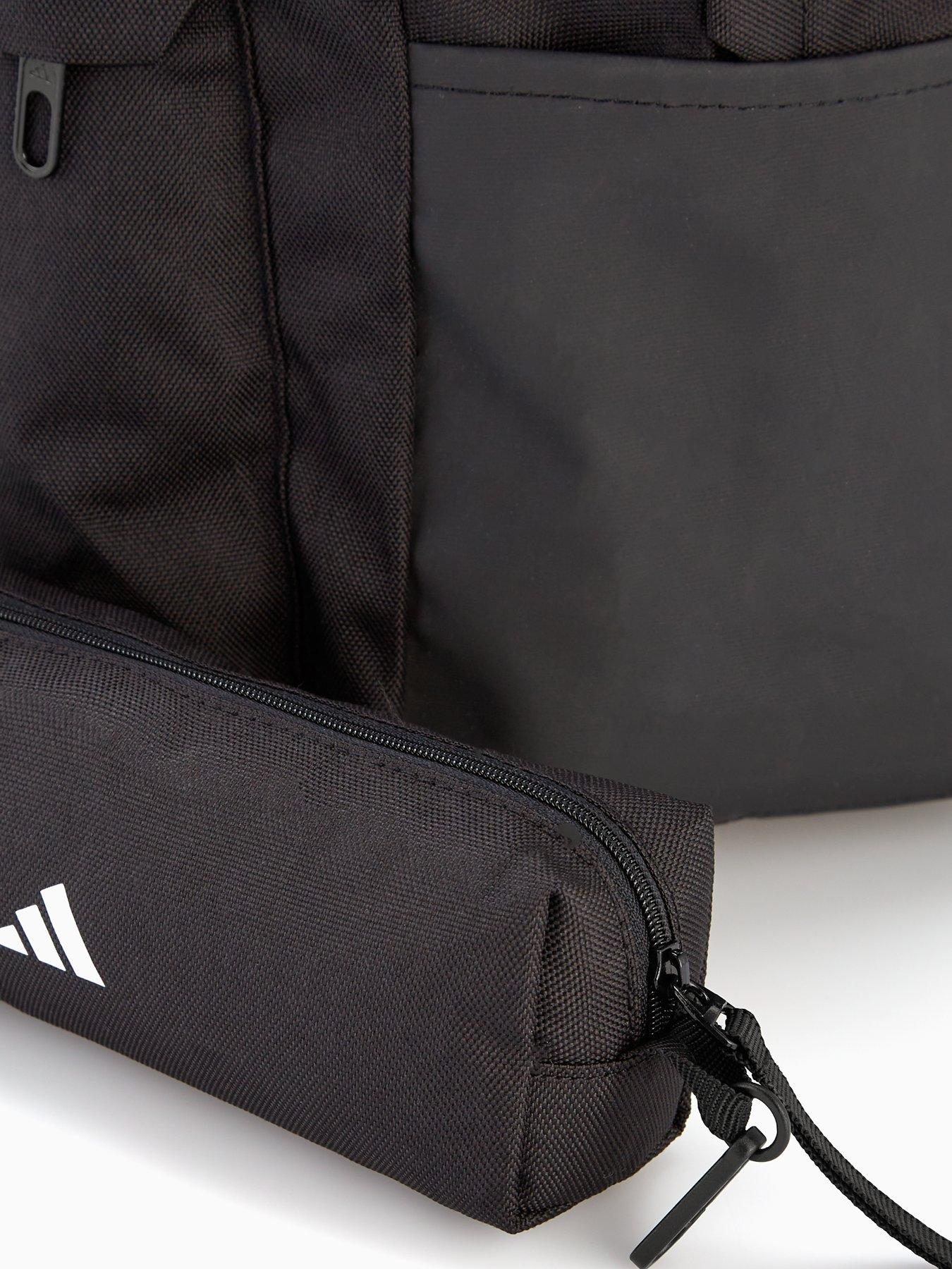 Image 4 of 4 of adidas Sportswear Men's Classic 3 Stripe Backpack With Pencil Case - Black