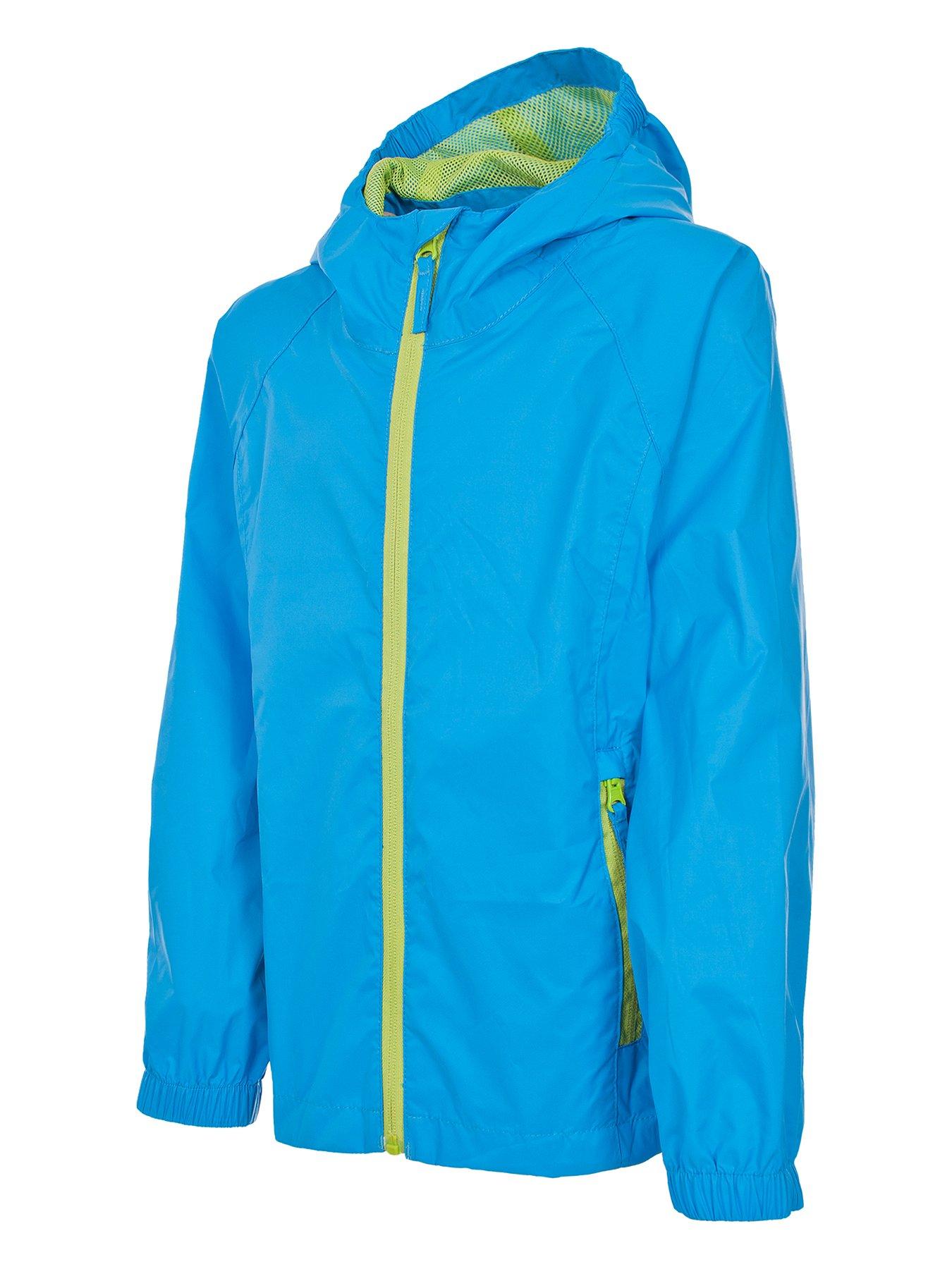 Trespass Boys Qikpac Jacket Packaway Jacket Tp75 -Cobalt - Blue