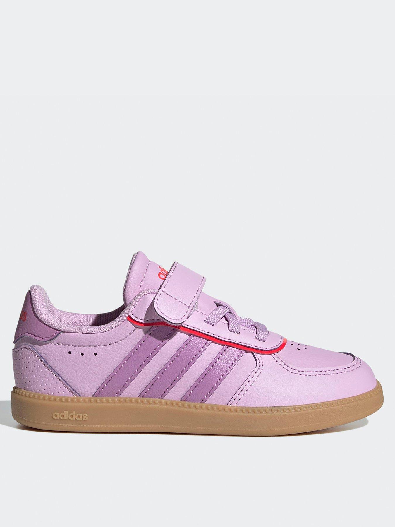 undefined Kid's Breaknet Sleek El C Trainers - Lilac/Purple