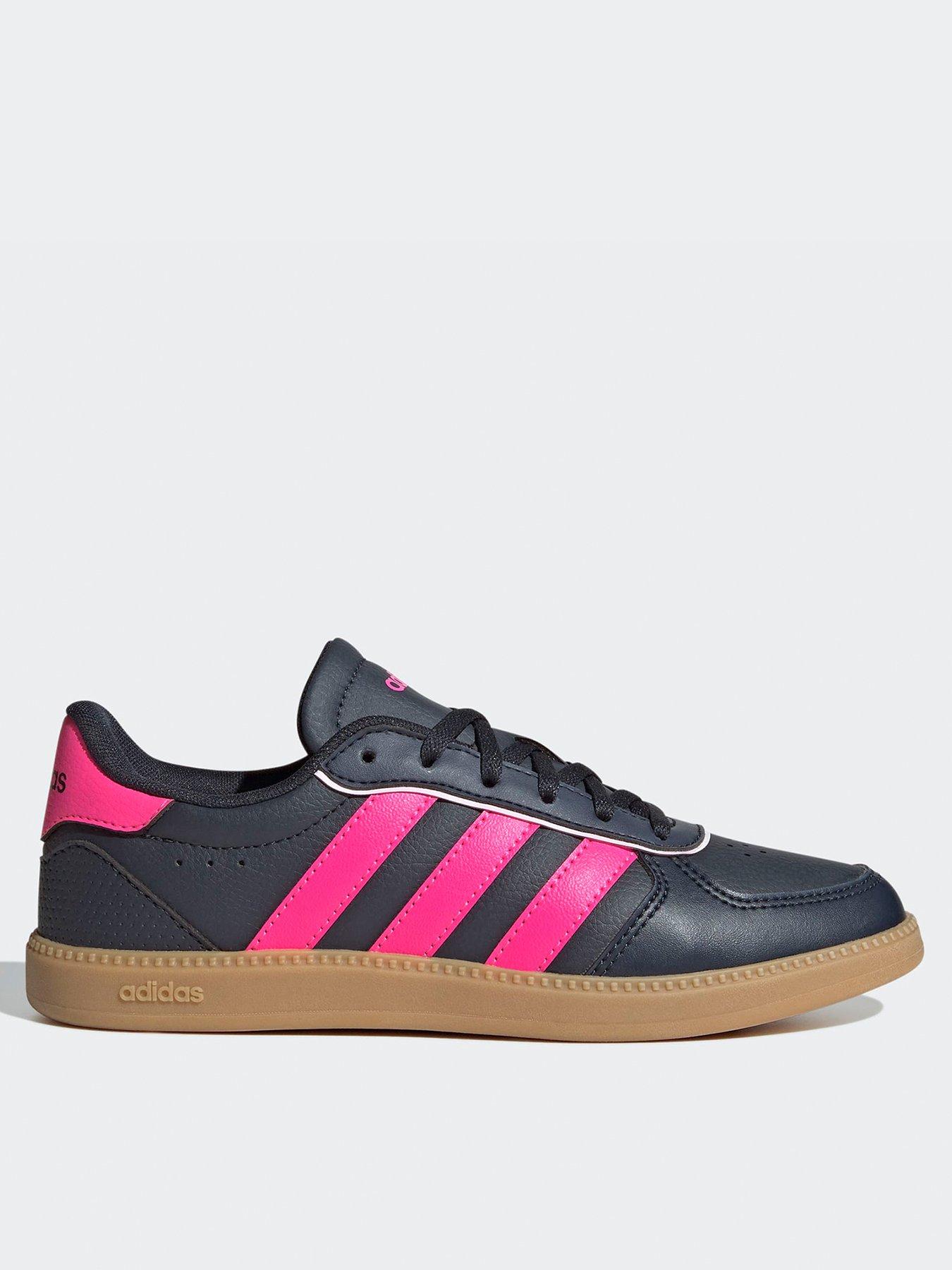 Image 1 of 5 of adidas Sportswear Junior Breaknet Sleek Trainers - Midnight Pink