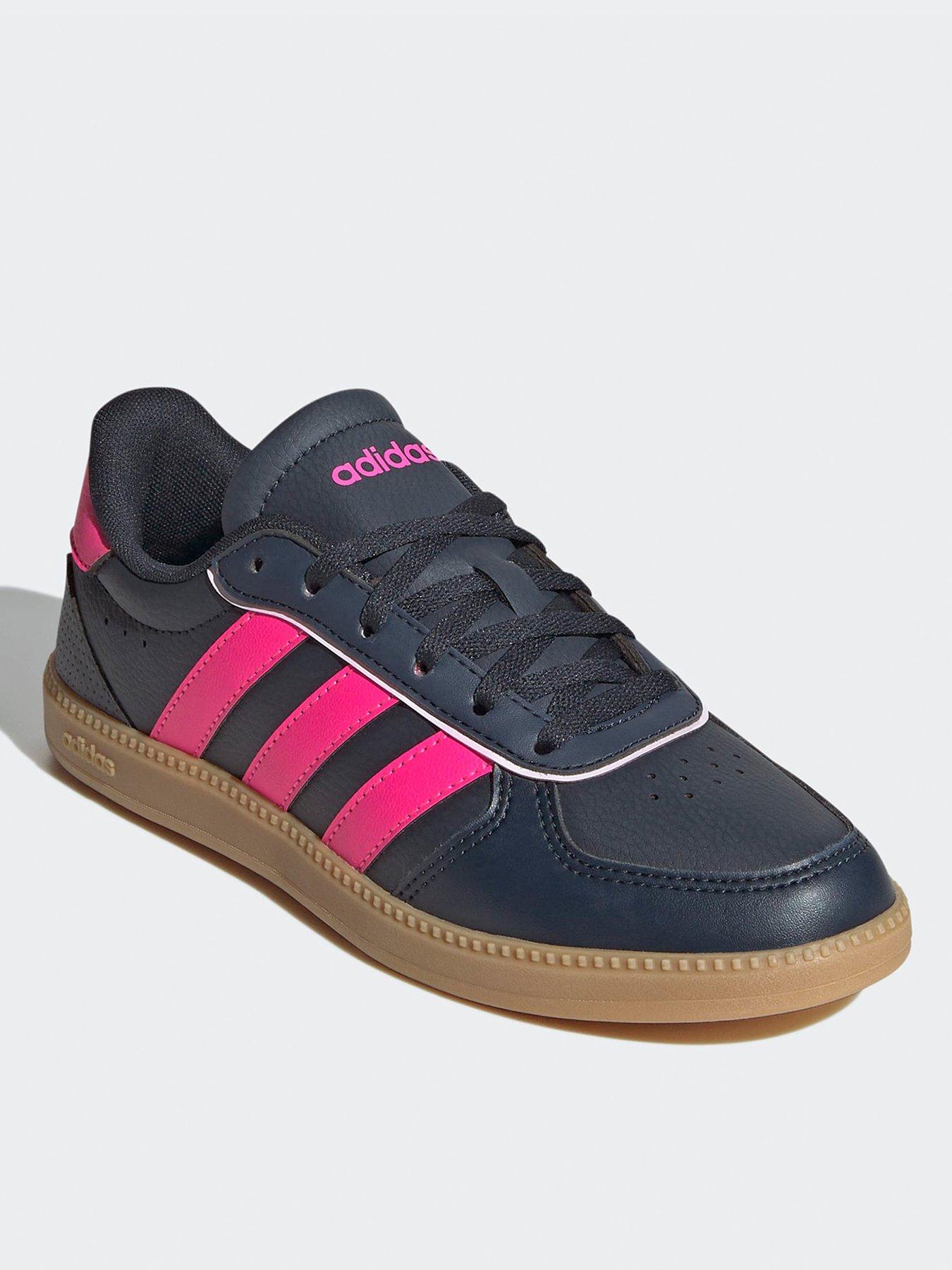 Image 2 of 5 of adidas Sportswear Junior Breaknet Sleek Trainers - Midnight Pink