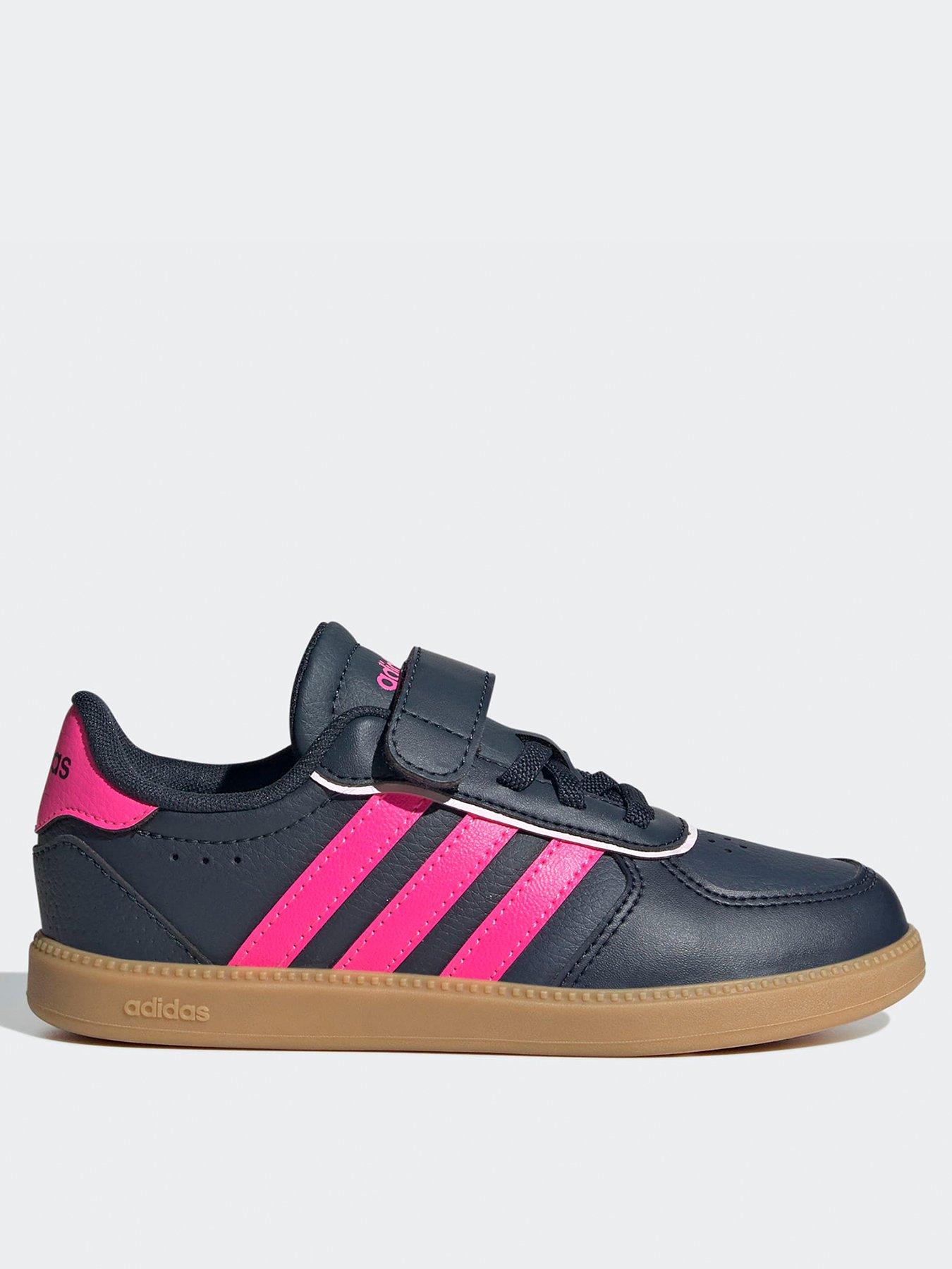 undefined Kid's Breaknet Sleek El C Trainers - Midnight Pink