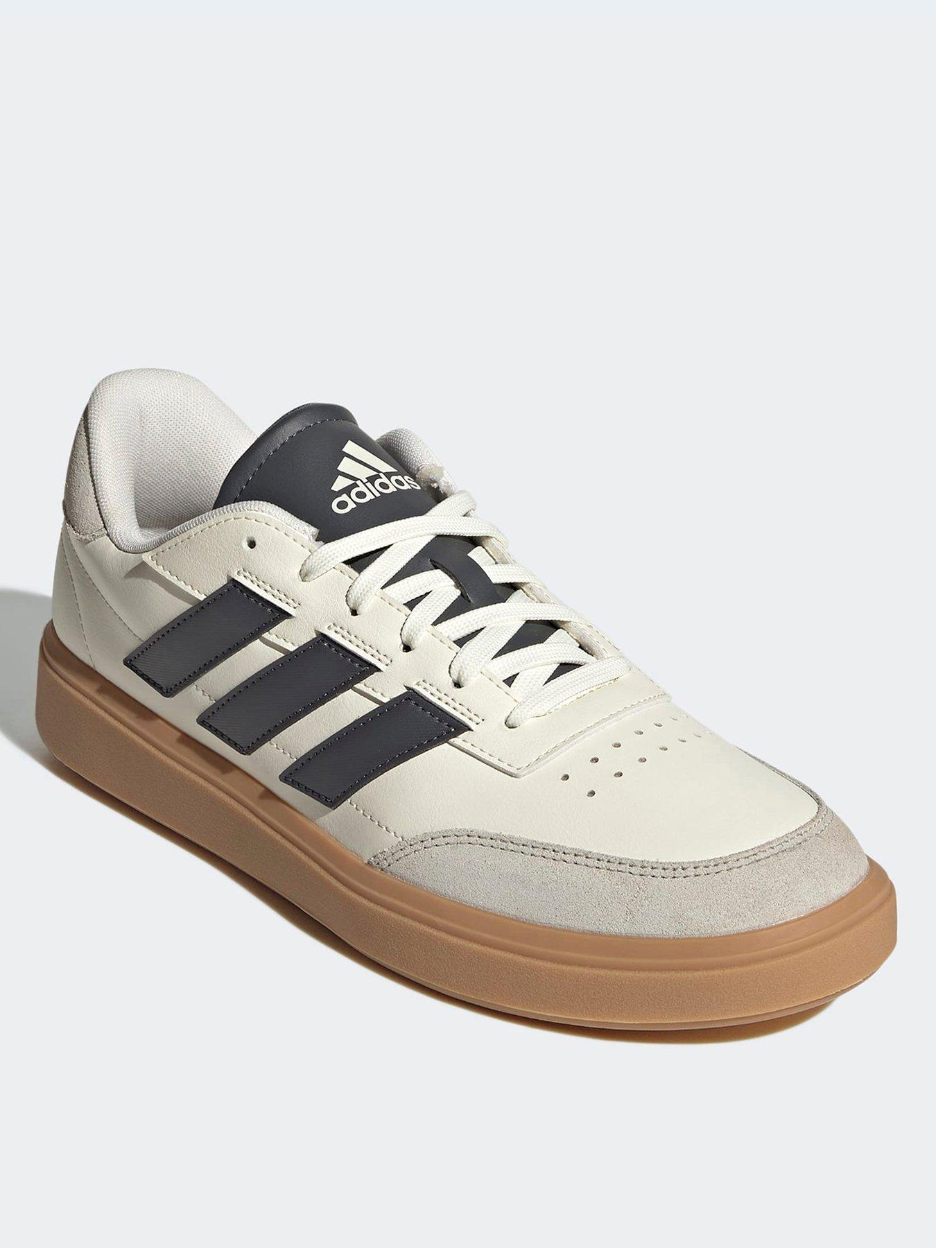 Image 2 of 7 of adidas Sportswear Men's Courtblock Trainers - Off White