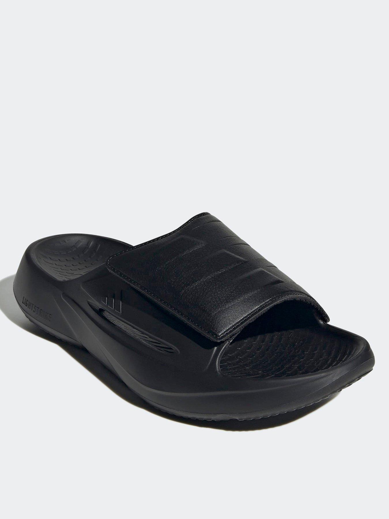 Image 2 of 7 of adidas Sportswear Unisexx Lightblaze Slide Sliders - Black