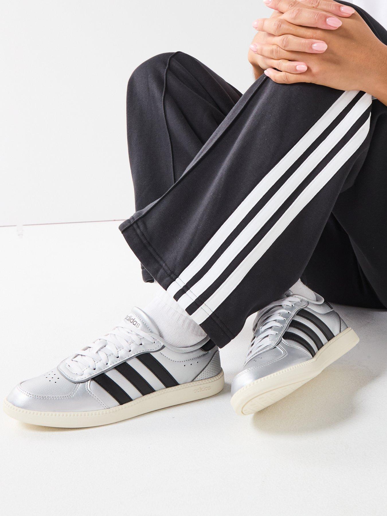 adidas Sportswear Women's Breaknet Sleek Trainers Silver Very