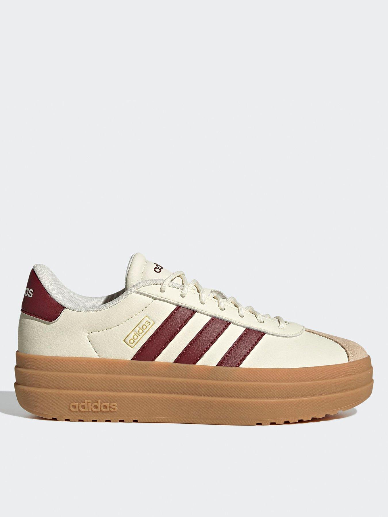 adidas Sportswear Women's VL Court 3.0 Trainer, Off White, Size 3.5, Women
