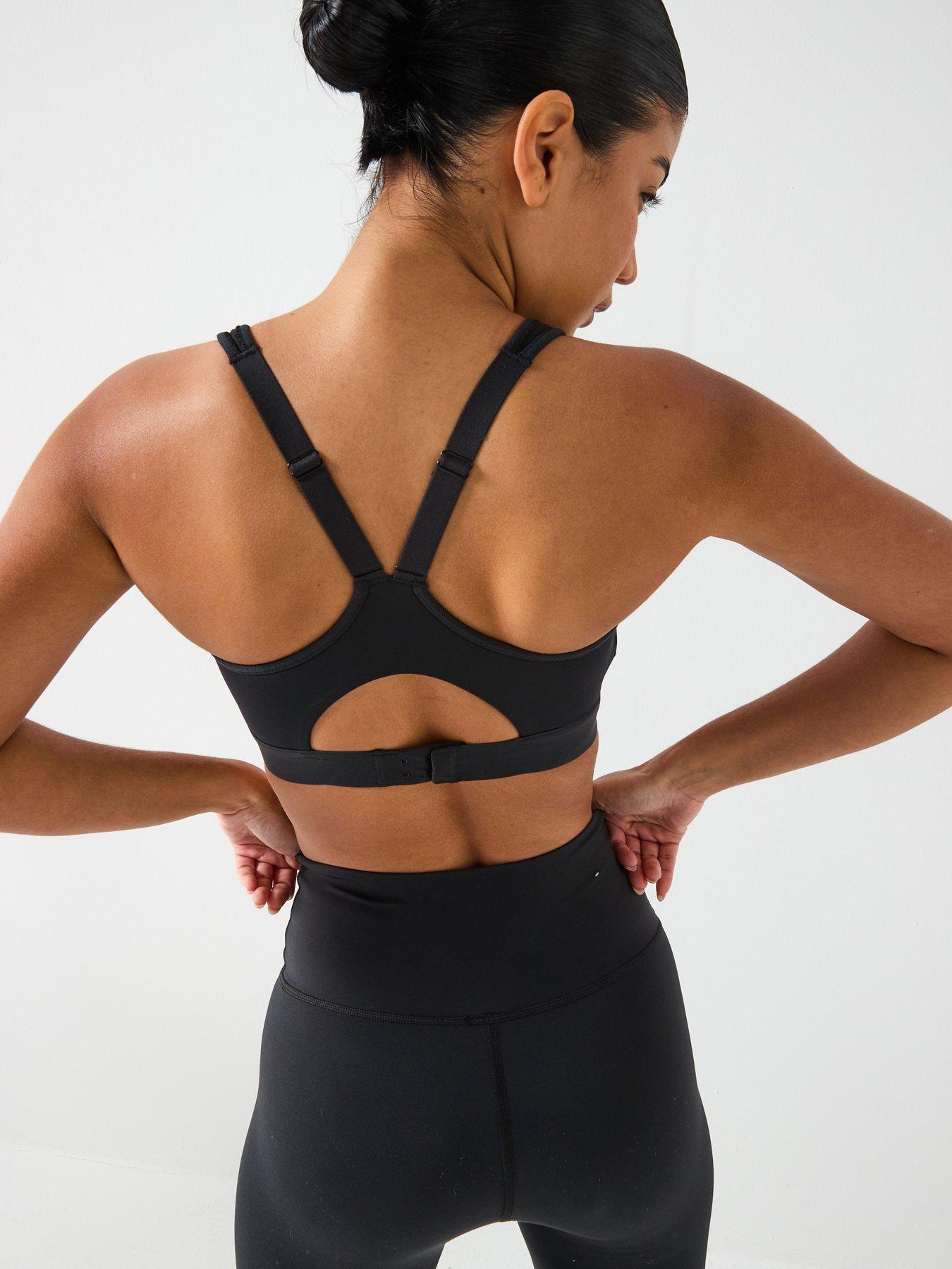 Image 2 of 6 of New Balance Womens Running Essential High Support Sports Bra - Black