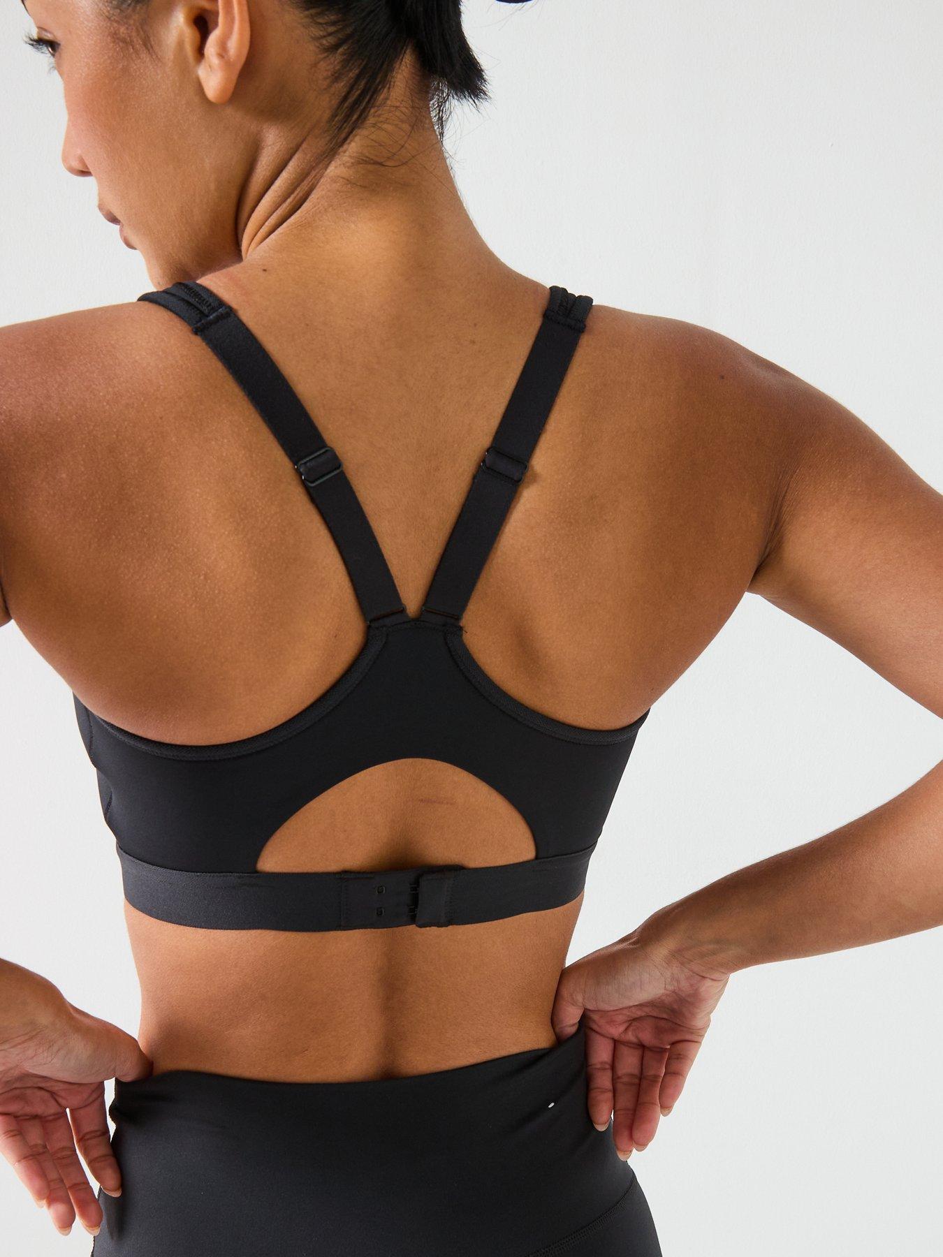 Image 5 of 6 of New Balance Womens Running Essential High Support Sports Bra - Black
