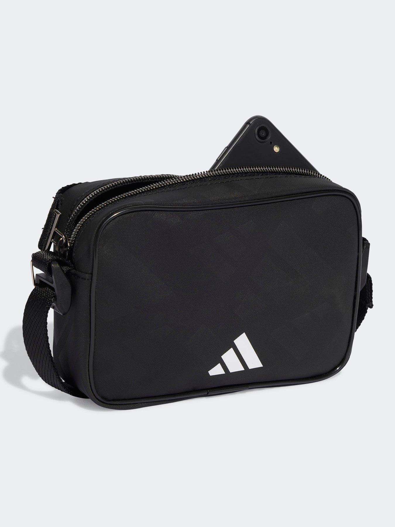 adidas Sportswear Men's Essentials Shoulder Bag Black Very